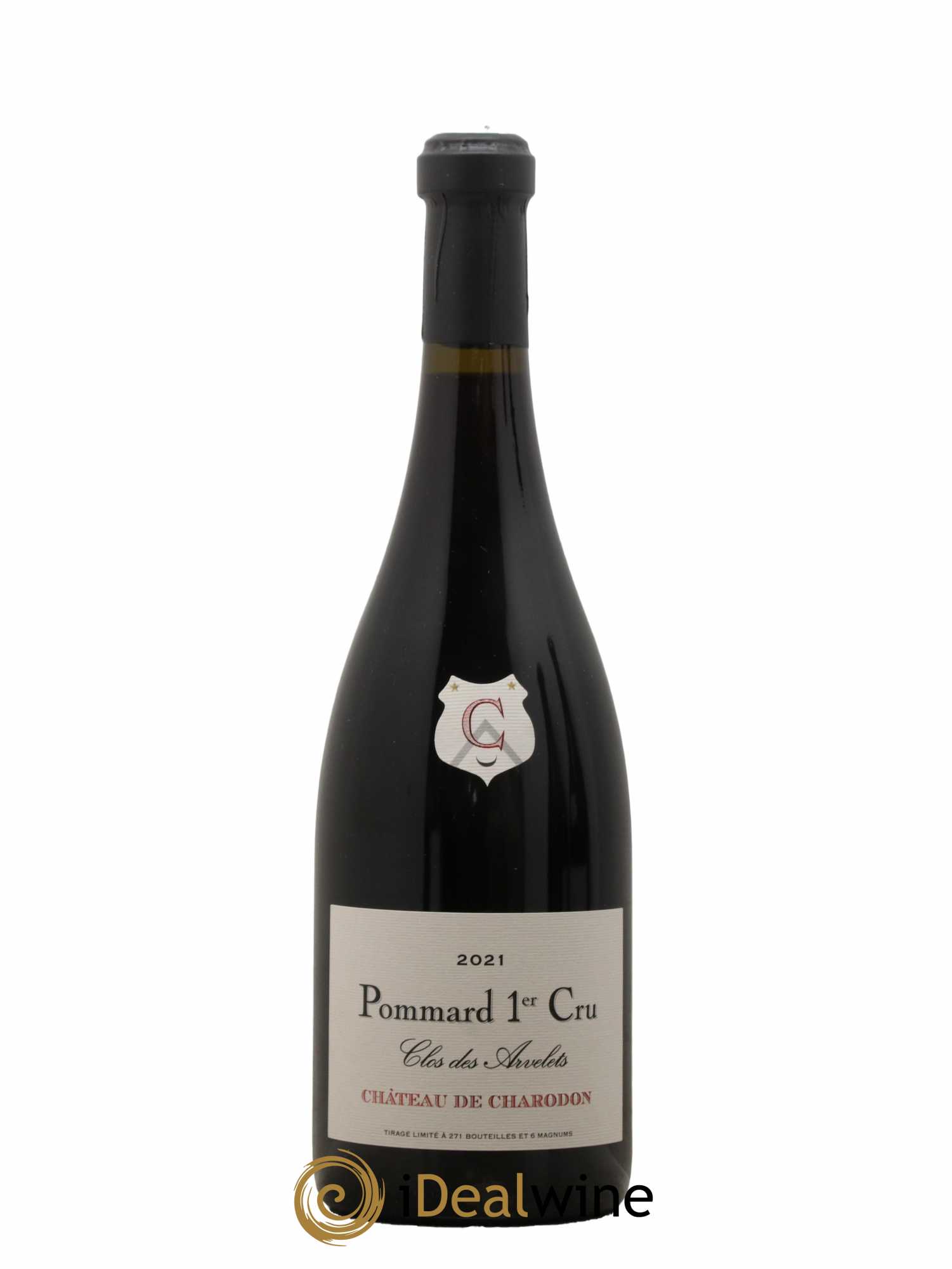 Pommard 1er Cru Clos Des Arvelets Château de Charodon 2021 - Lot de 1 bouteille - 0