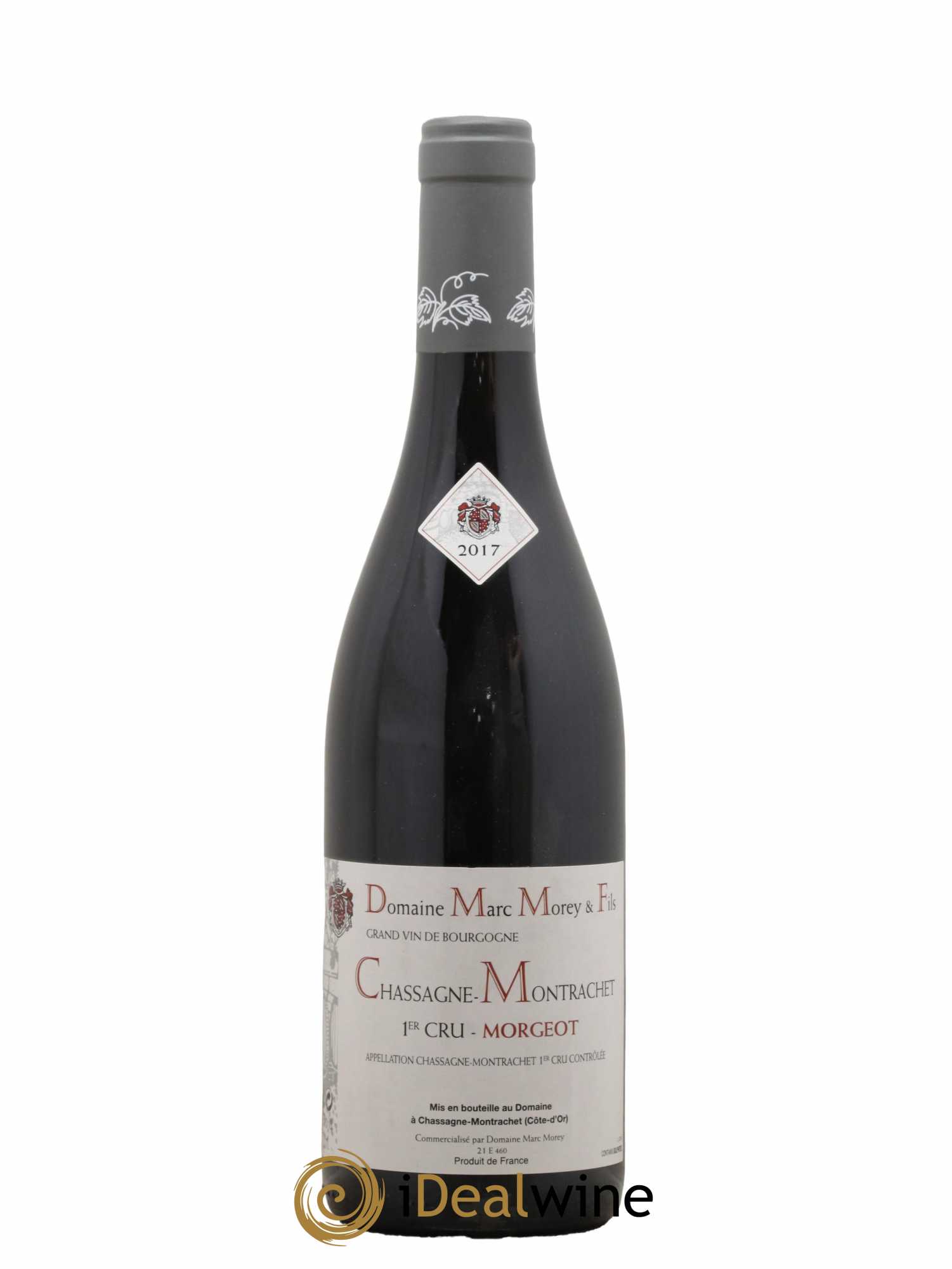 Chassagne-Montrachet 1er Cru Morgeot Marc Morey 2017 - Lot de 1 bouteille - 0