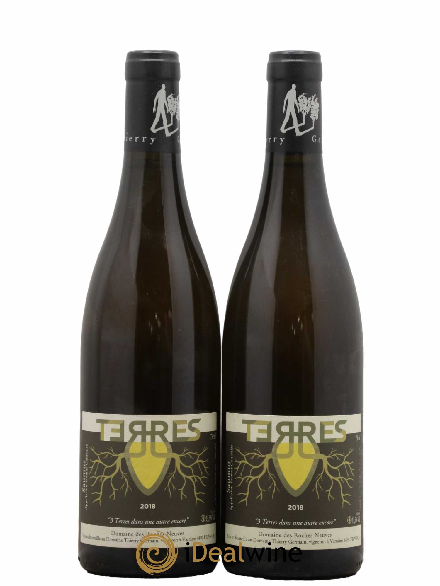 Saumur Terres Domaine des Roches Neuves - Thierry Germain 2018 - Lot de 2 bouteilles - 0