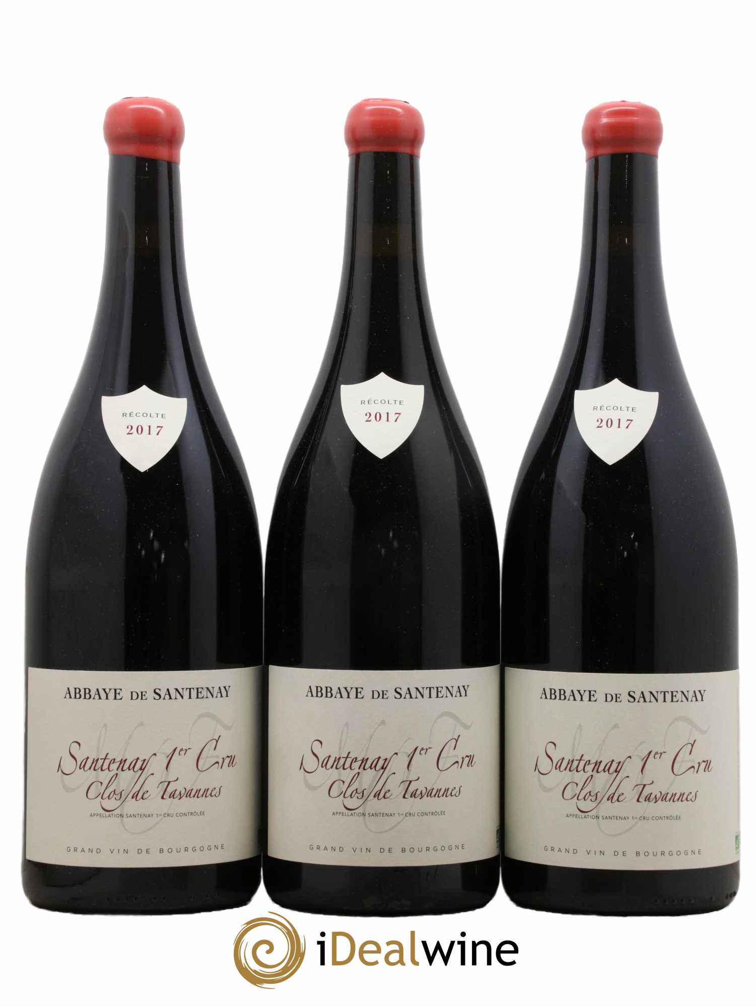 Santenay 1er Cru Clos de Tavannes Abbaye de Santenay 2017 - Lot de 3 magnums - 0