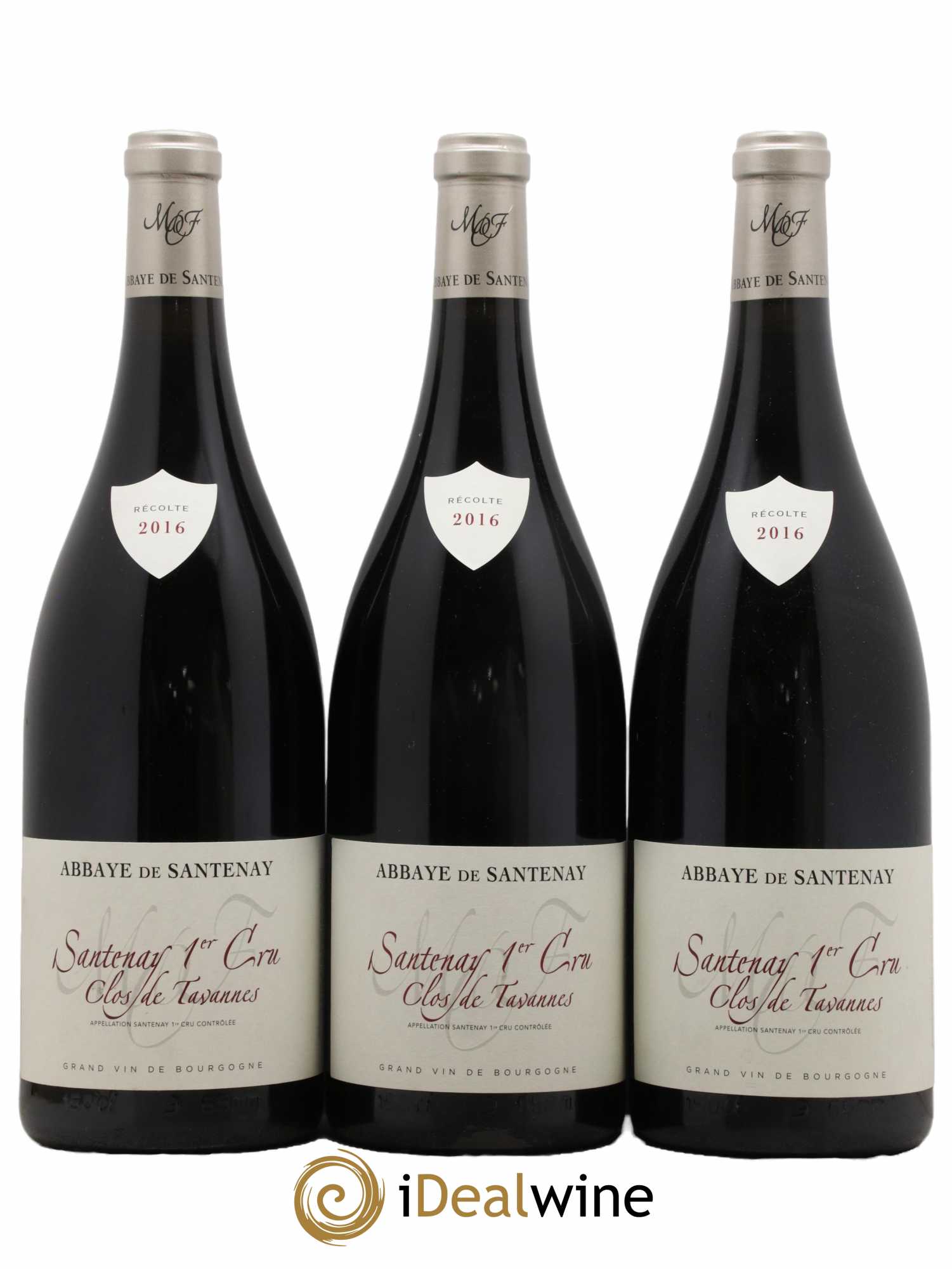 Santenay 1er Cru Clos de Tavannes Abbaye de Santenay 2016 - Lot de 3 magnums - 0