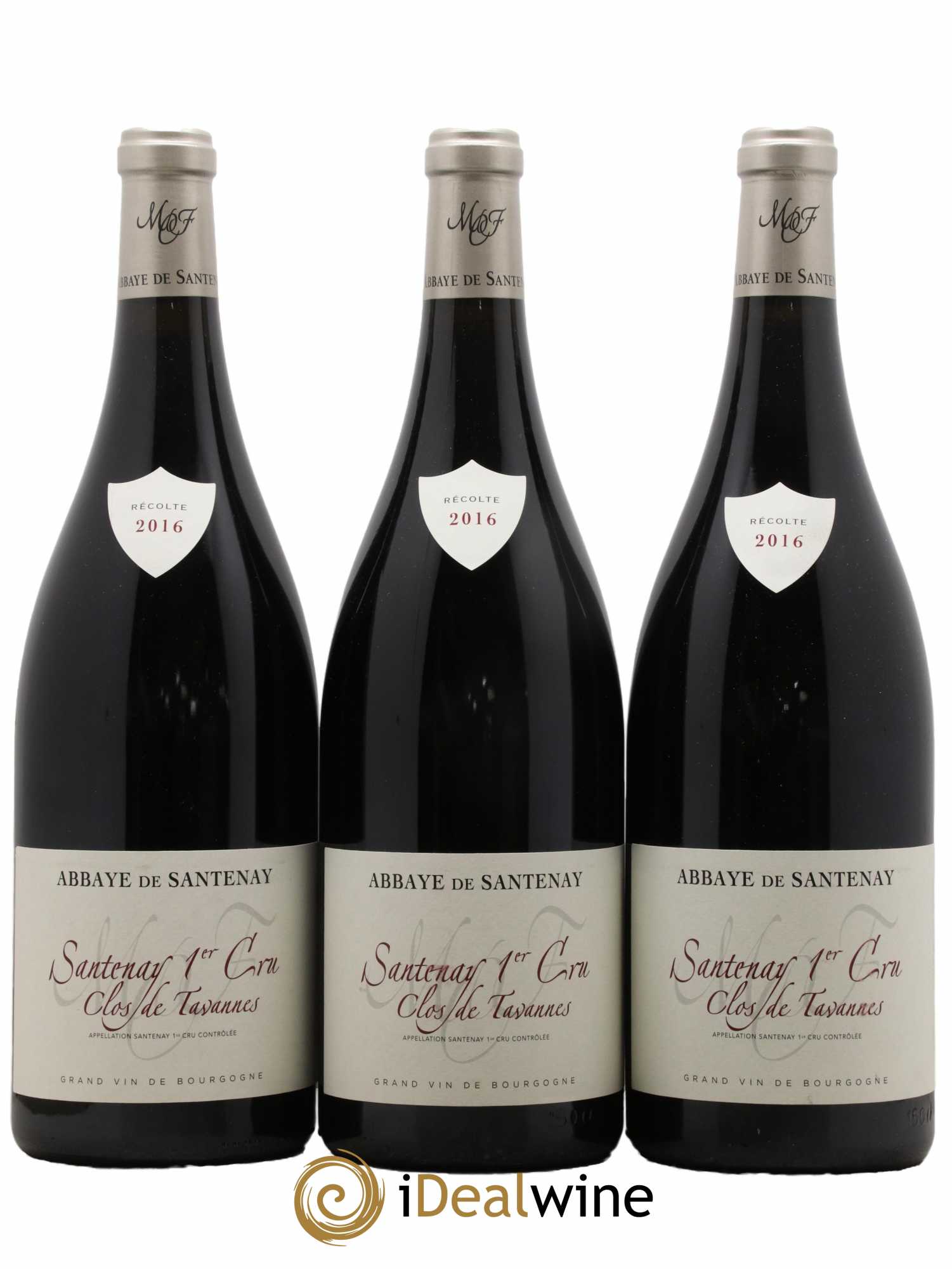 Santenay 1er Cru Clos de Tavannes Abbaye de Santenay 2016 - Lot de 3 magnums - 0
