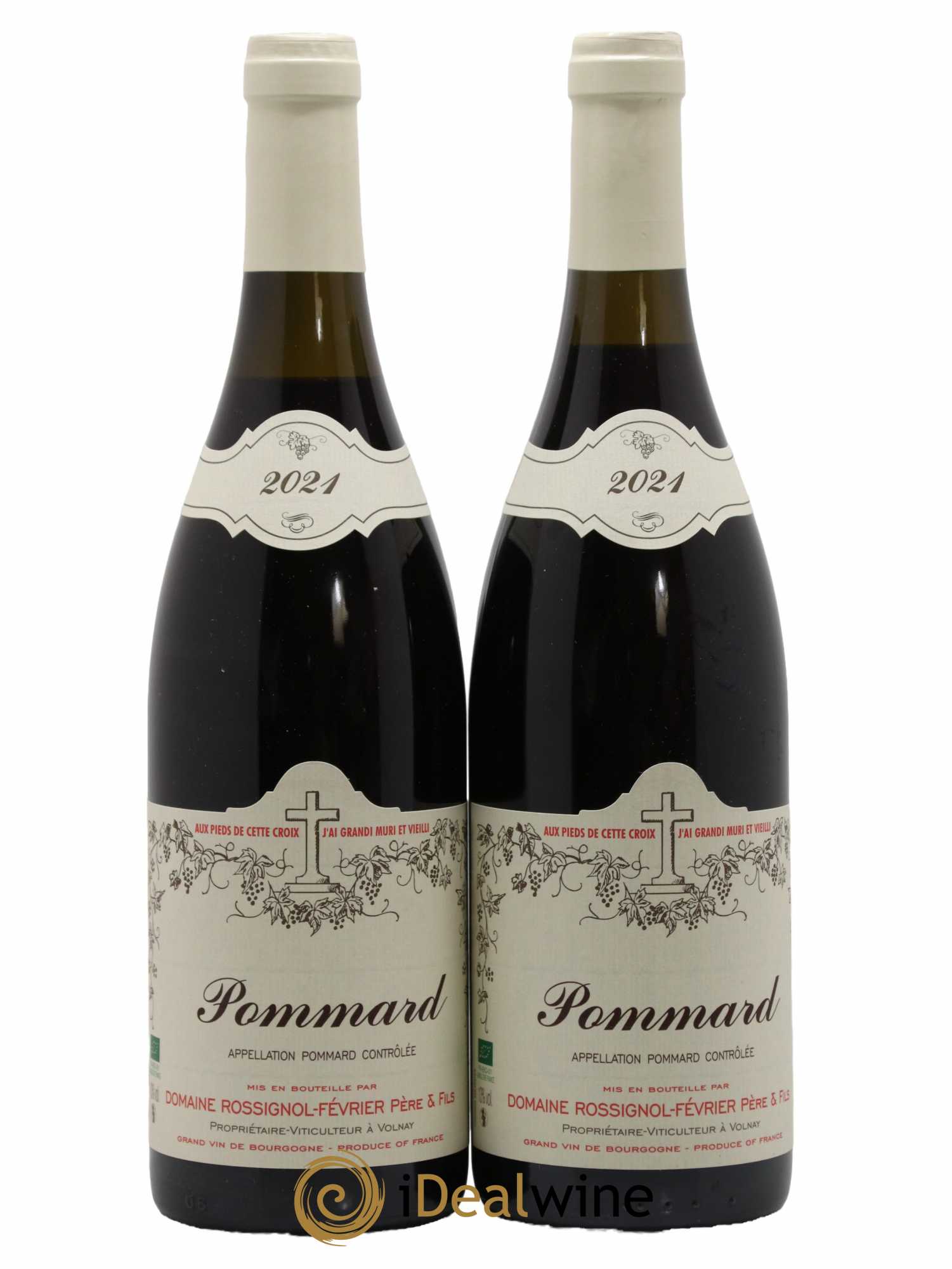 Pommard Domaine Rossignol Février 2021 - Lot de 2 bouteilles - 0