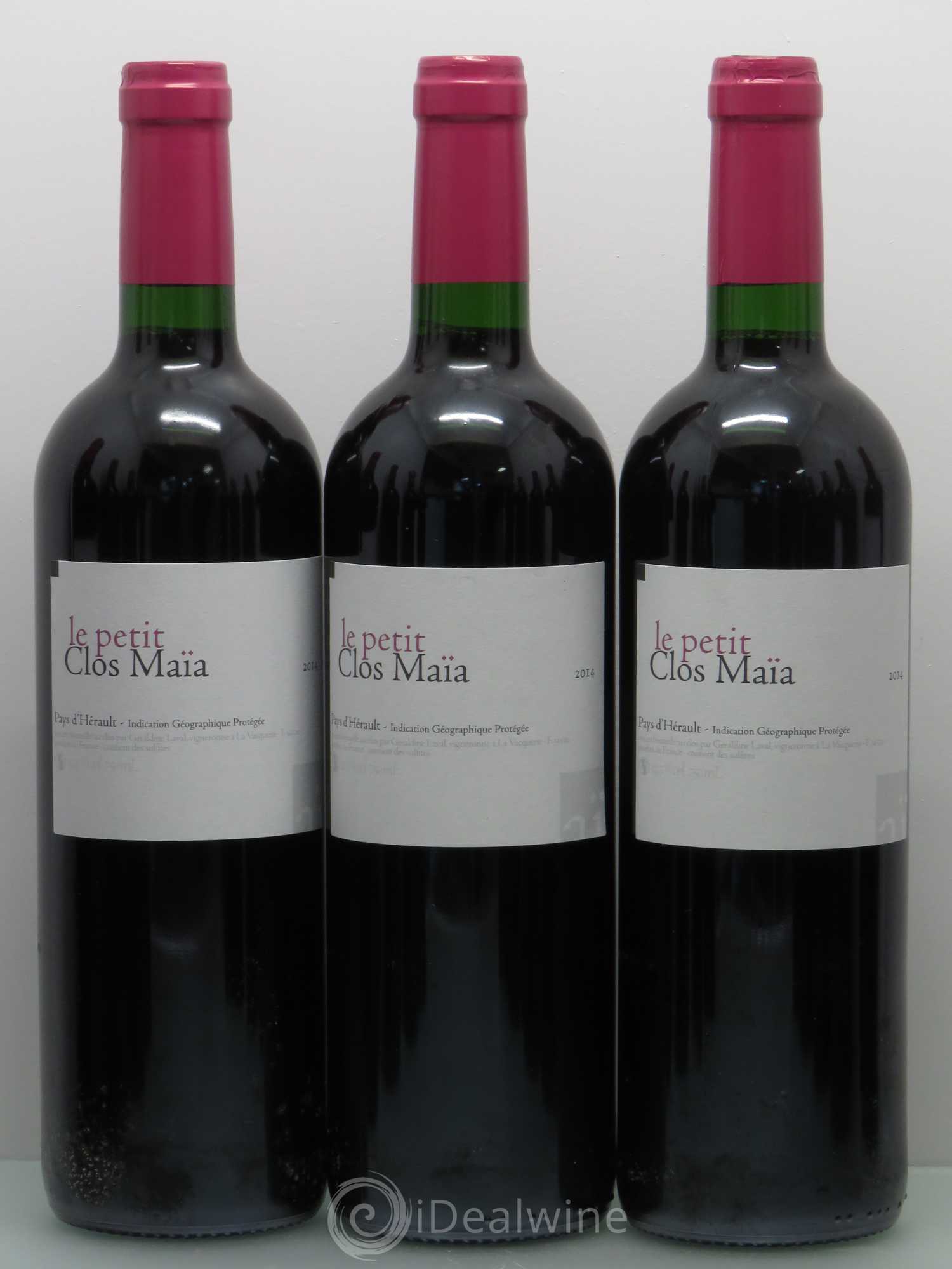 Pays d'Hérault Clos Maia Le Petit Clos (sans prix de réserve) 2014 - Lot de 12 bouteilles - 1
