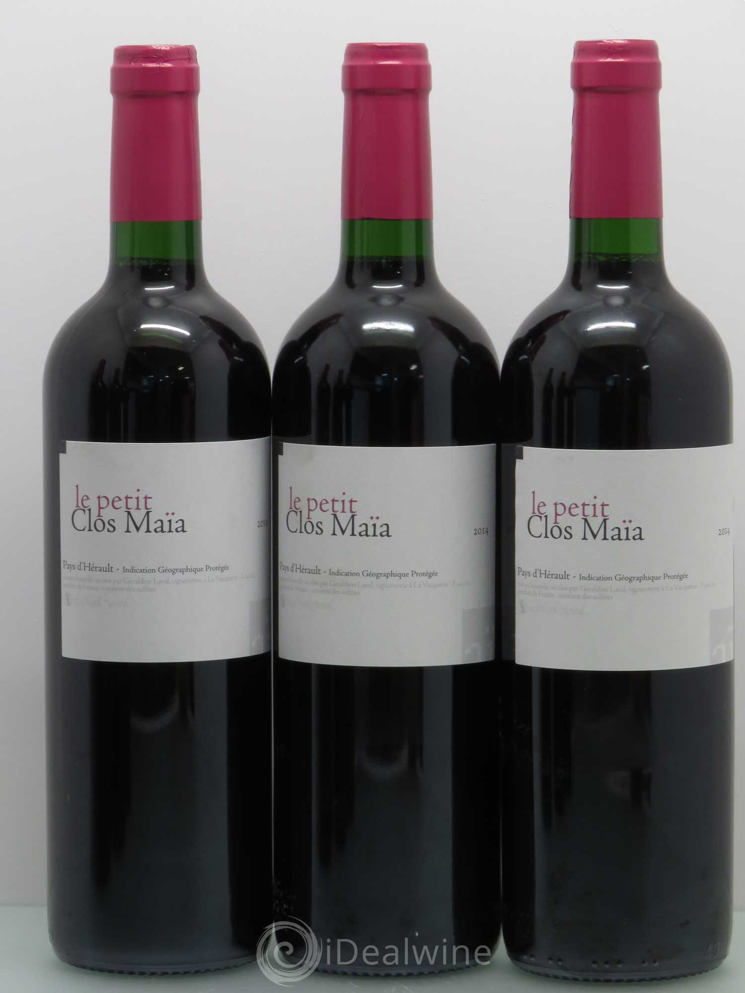 Pays d'Hérault Clos Maia Le Petit Clos (sans prix de réserve) 2014 - Lot de 12 bouteilles - 3