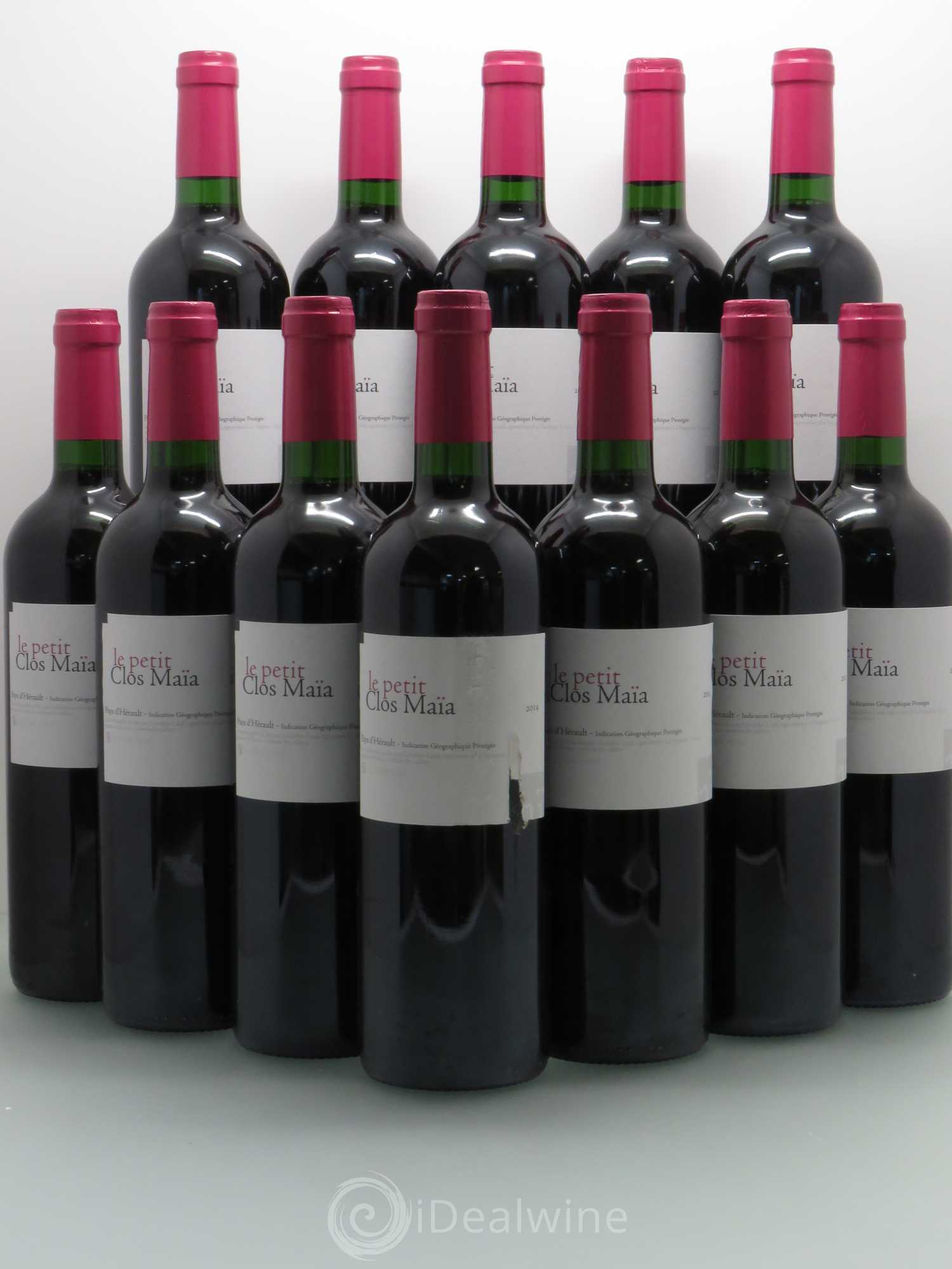 Pays d'Hérault Clos Maia Le Petit Clos (sans prix de réserve) 2014 - Lot de 12 bouteilles - 0