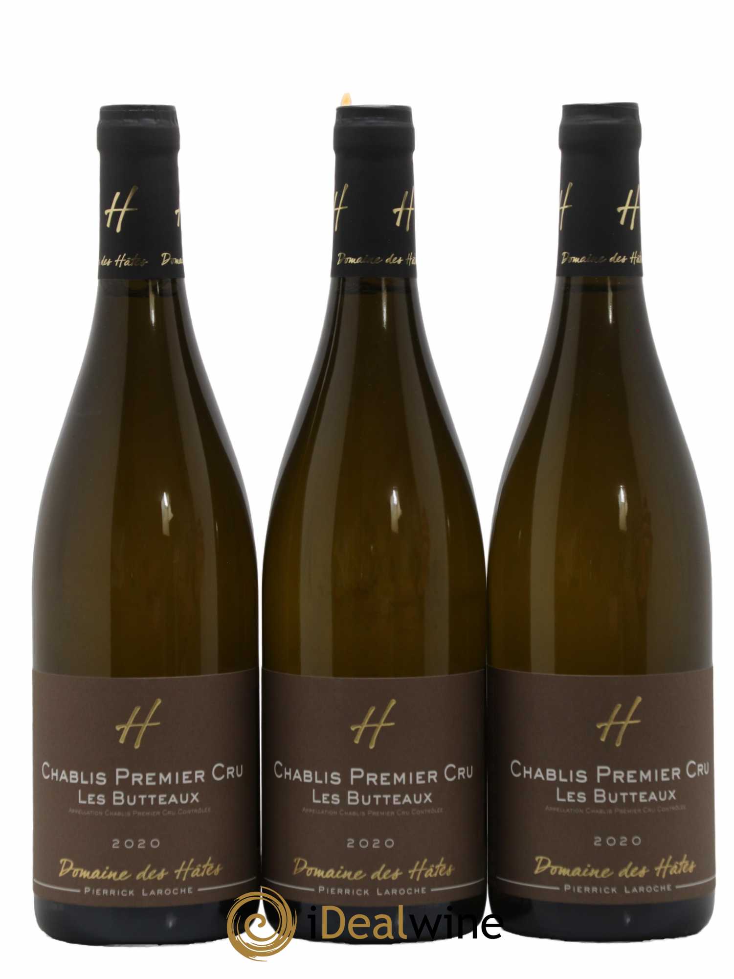Chablis 1er Cru Les Butteaux Domaine Des Hates 2020 - Lot de 3 bouteilles - 0