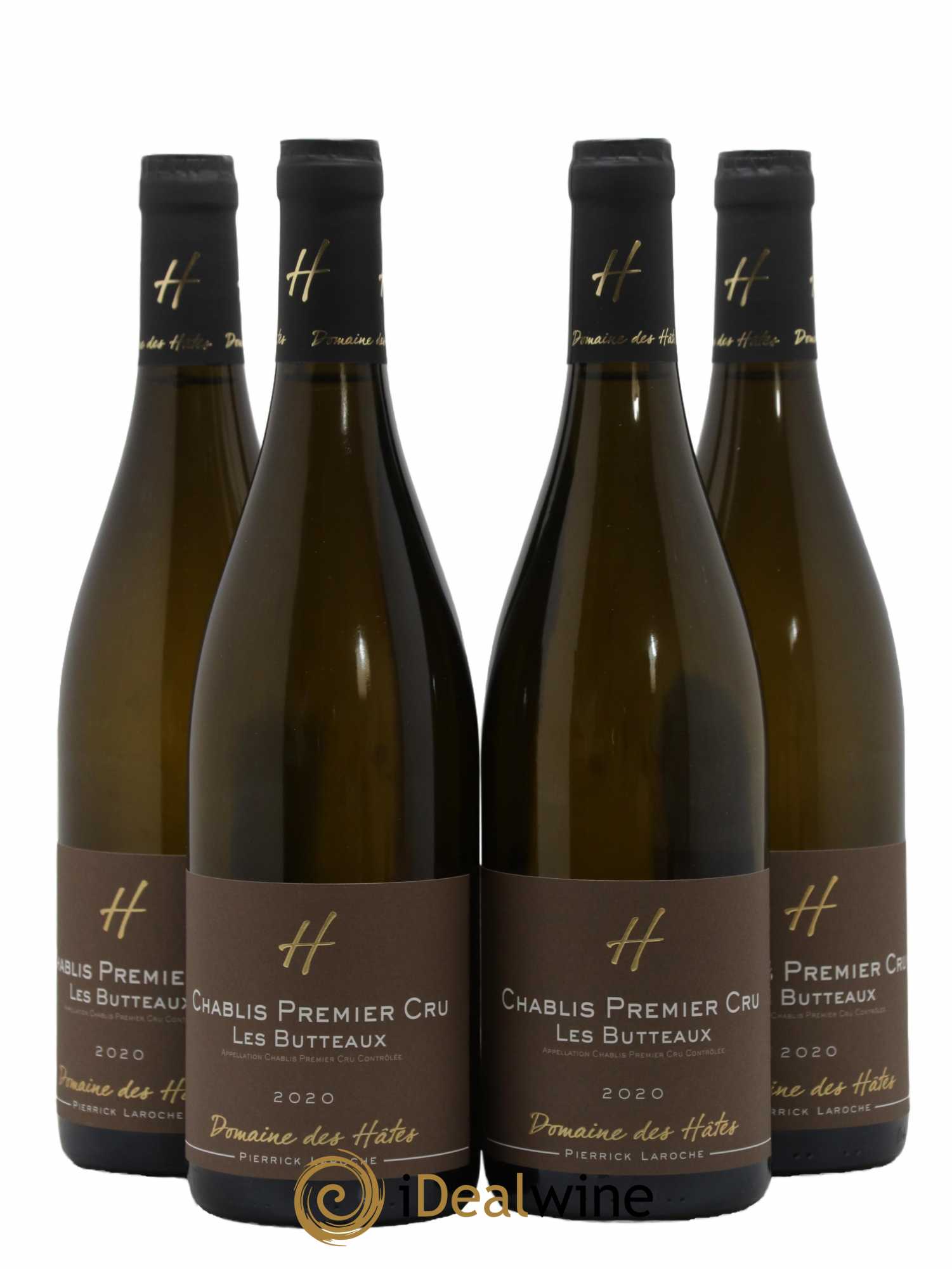 Chablis 1er Cru Les Butteaux Domaine Des Hates 2020 - Lot de 4 bouteilles - 0