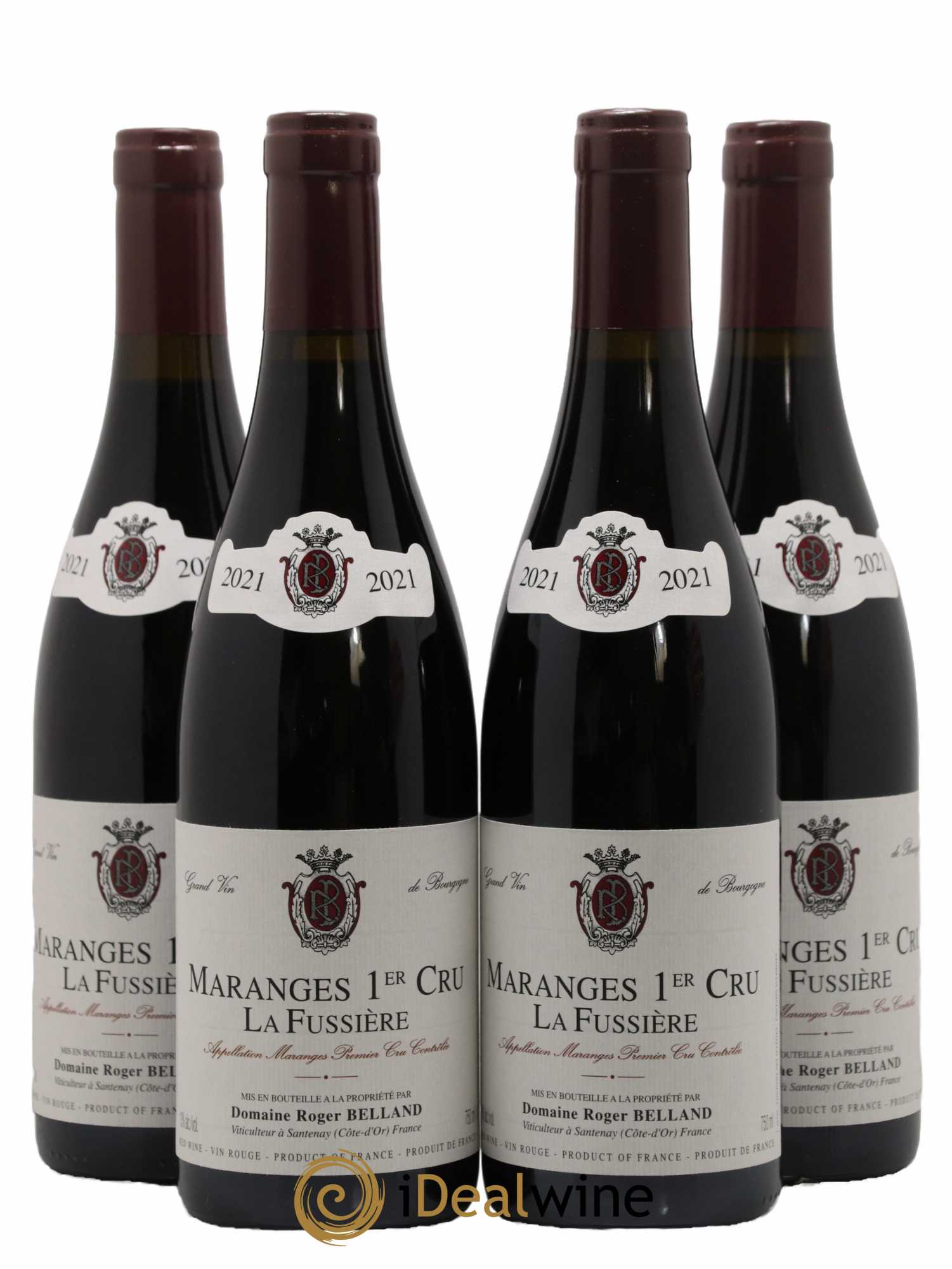 Maranges 1er Cru La Fussière Domaine Roger Belland 2021 - Posten von 4 Flaschen - 0