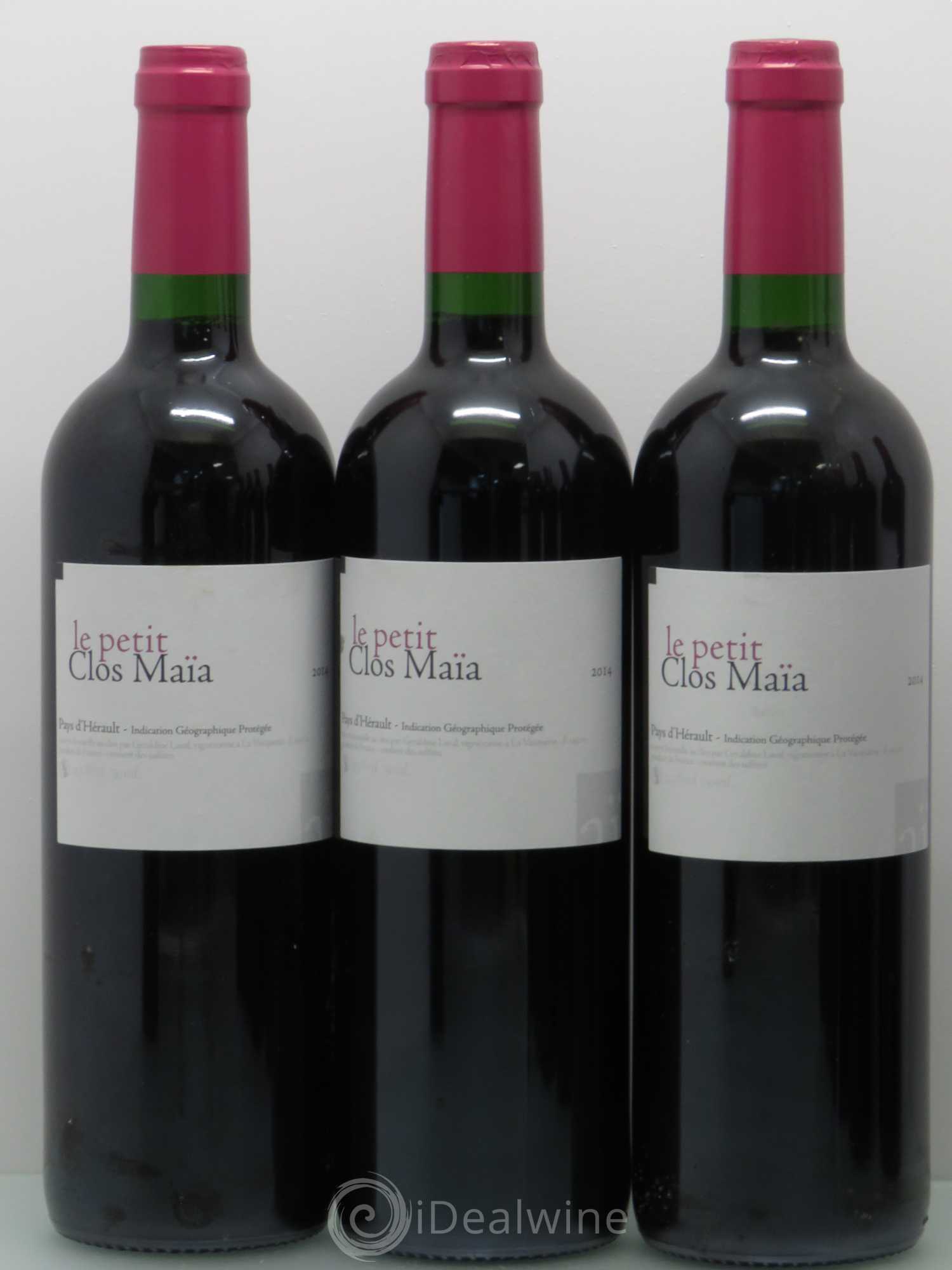 Pays d'Hérault Clos Maia Le Petit Clos (sans prix de réserve) 2014 - Lot de 12 bouteilles - 2
