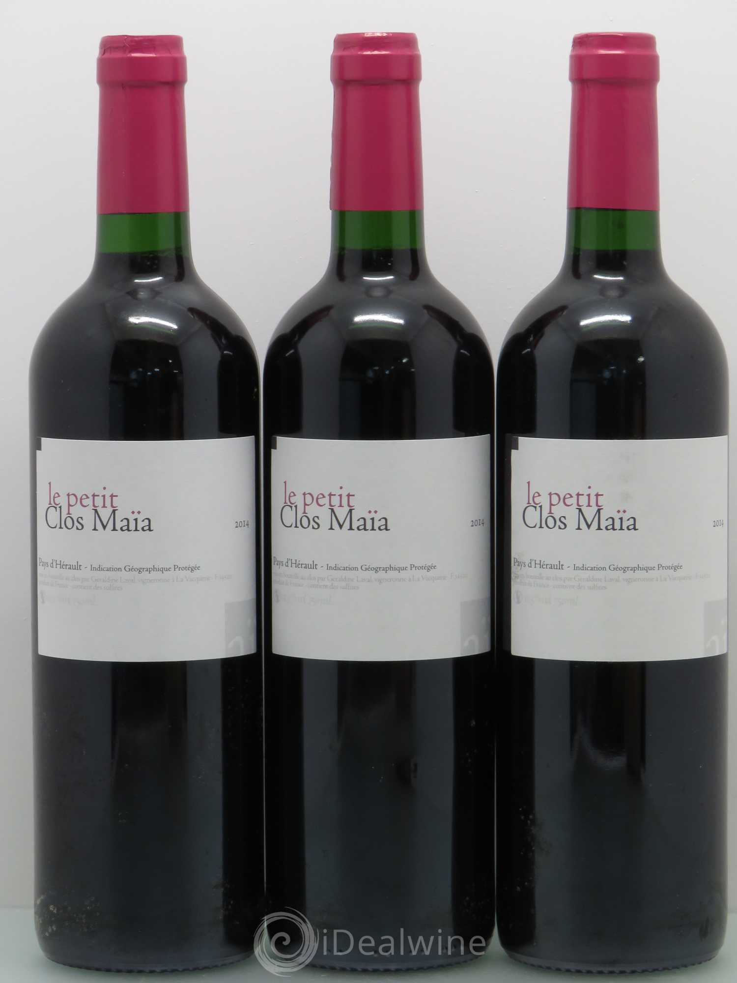 Pays d'Hérault Clos Maia Le Petit Clos (sans prix de réserve) 2014 - Lot de 12 bouteilles - 4