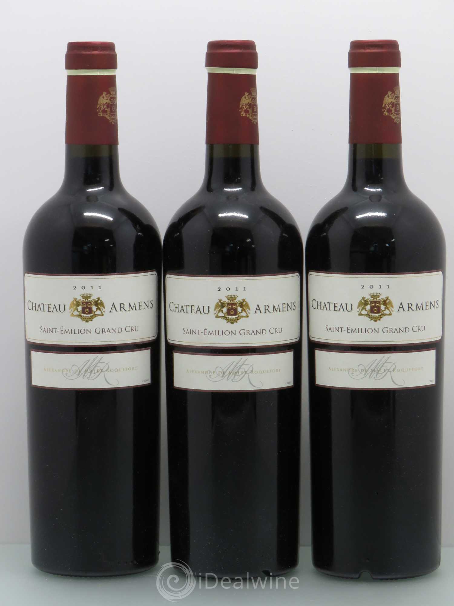 Château Armens Grand Cru (sans prix de réserve) 2011 - Lot de 12 bouteilles - 1