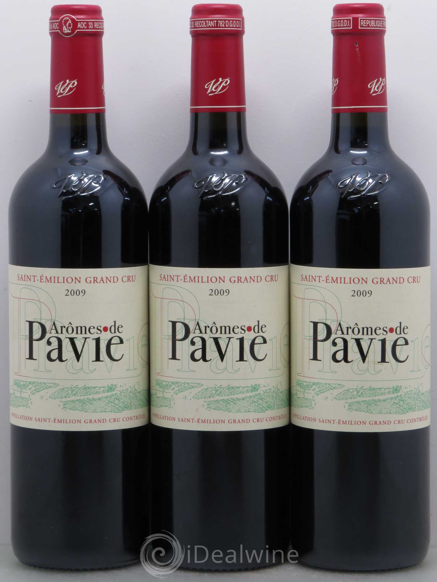 Saint-Émilion Arômes de Pavie 2009 - Posten von 3 Flaschen - 0