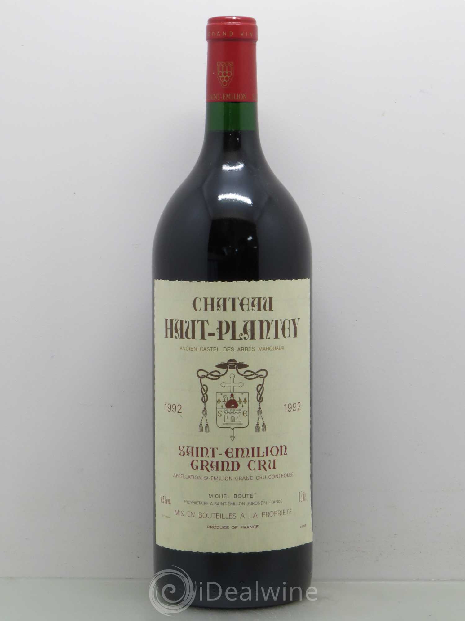 Saint-Émilion Haut Plantey 1992 - Posten von 1 Magnum - 0