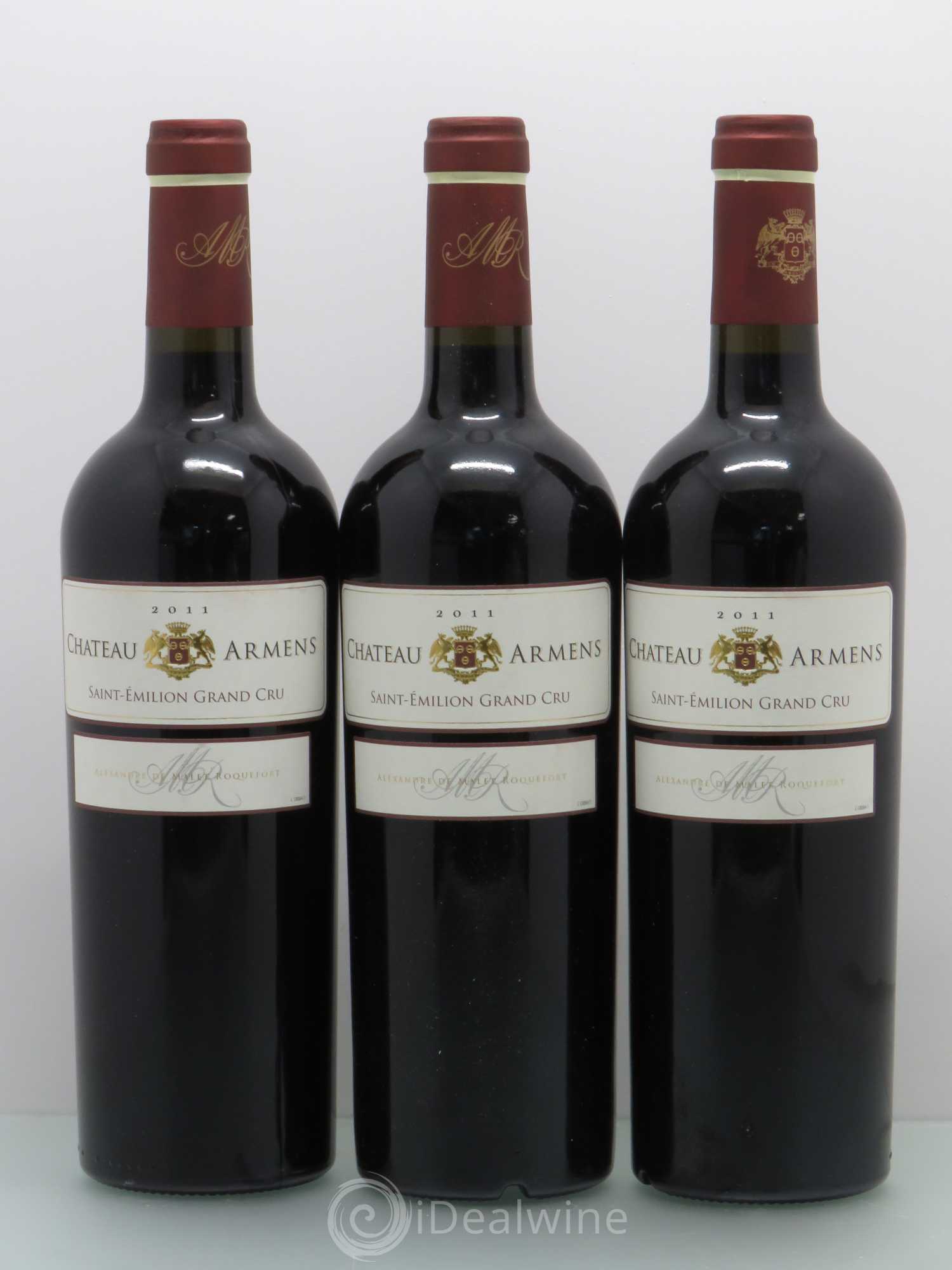 Château Armens Grand Cru (sans prix de réserve) 2011 - Lot de 12 bouteilles - 1