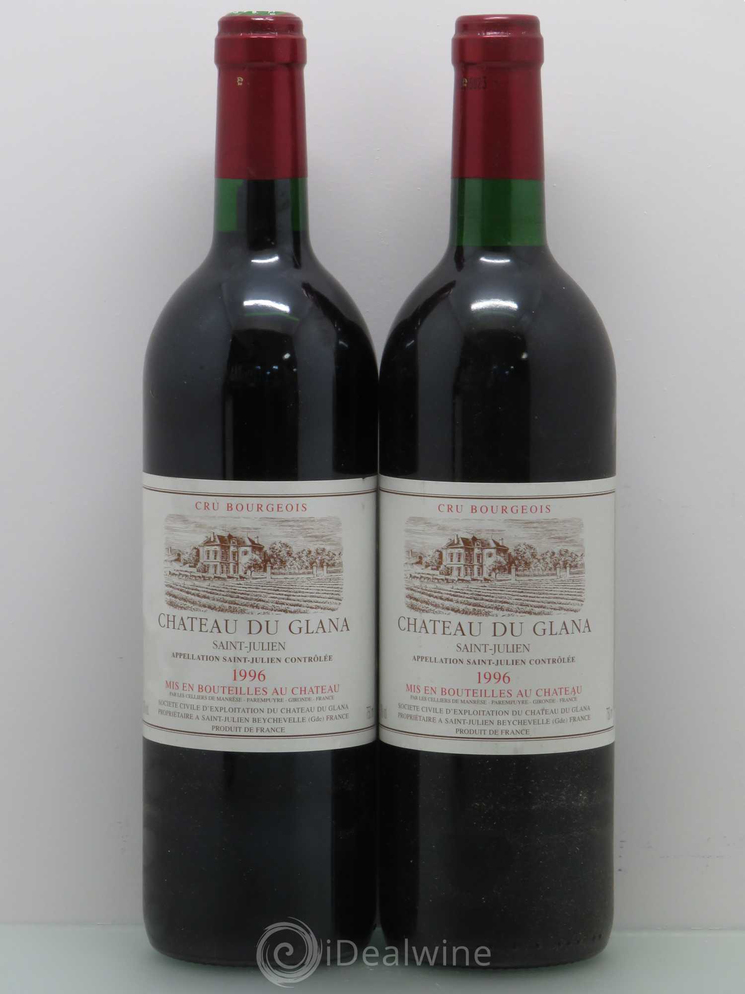 Château du Glana 1996 - Lot de 2 bouteilles - 0