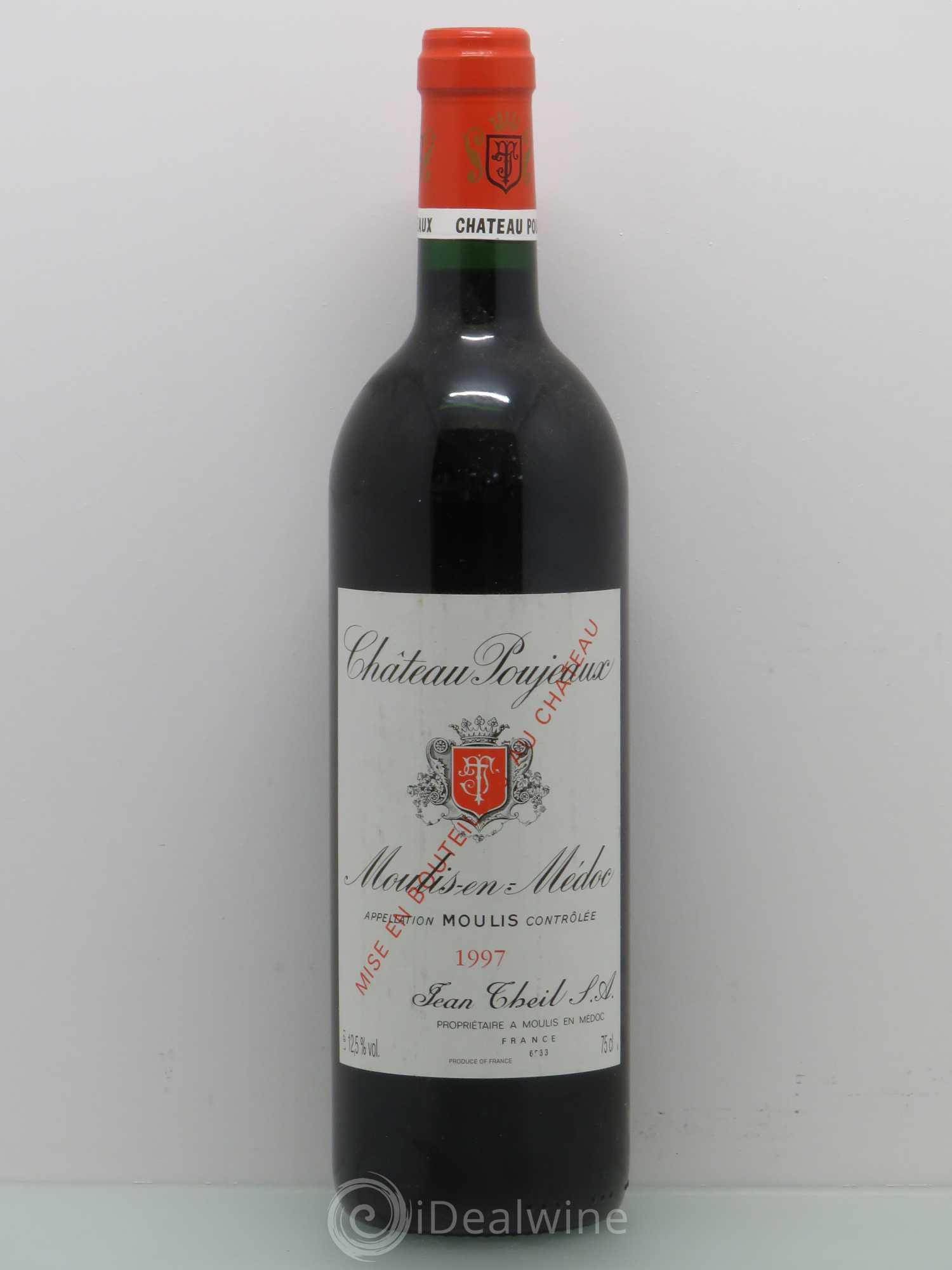 Château Poujeaux 1997 - Lot de 1 bouteille - 0