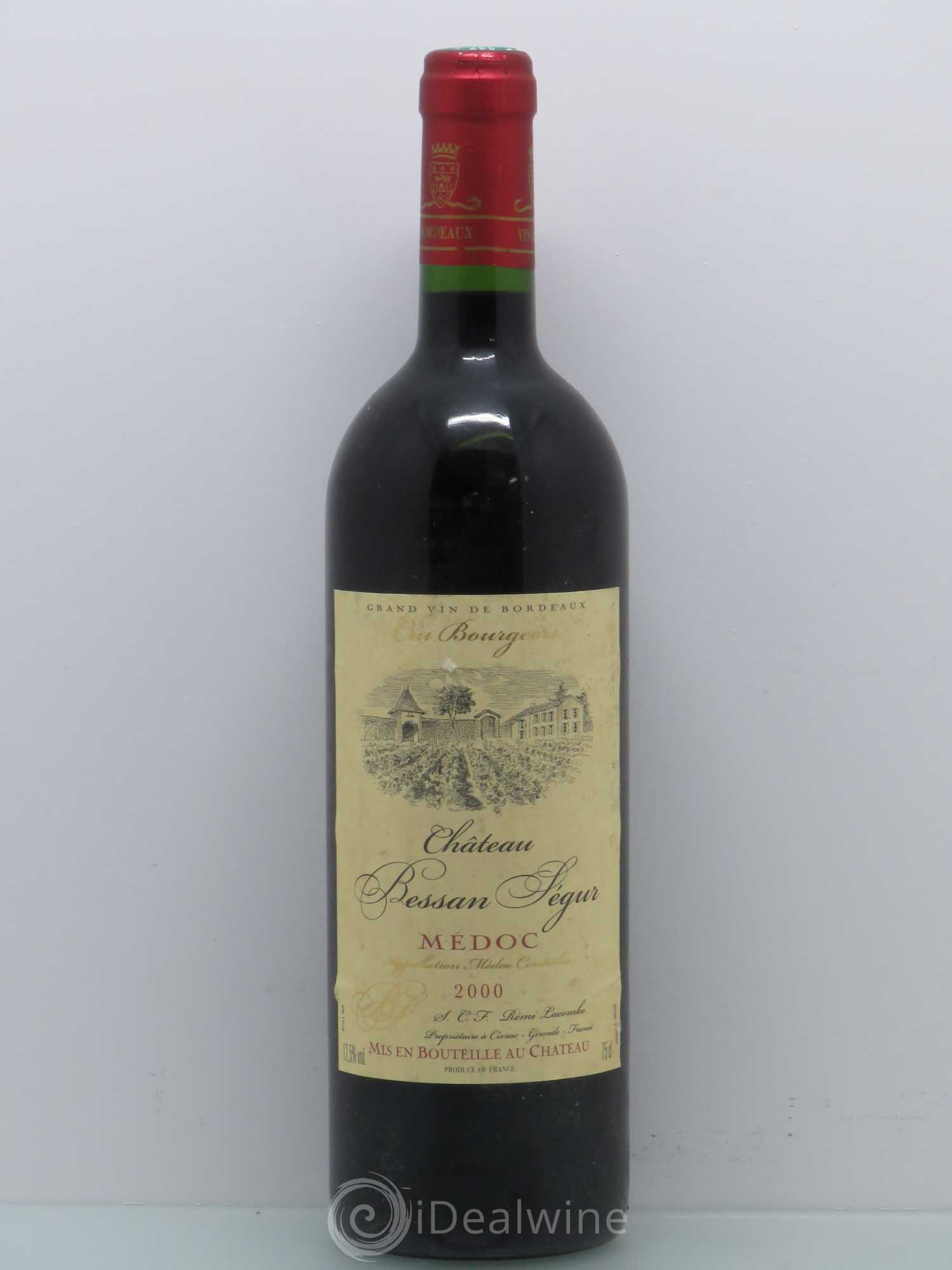 Médoc Château Bessan Ségur 2000 - Posten von 1 Flasche - 0