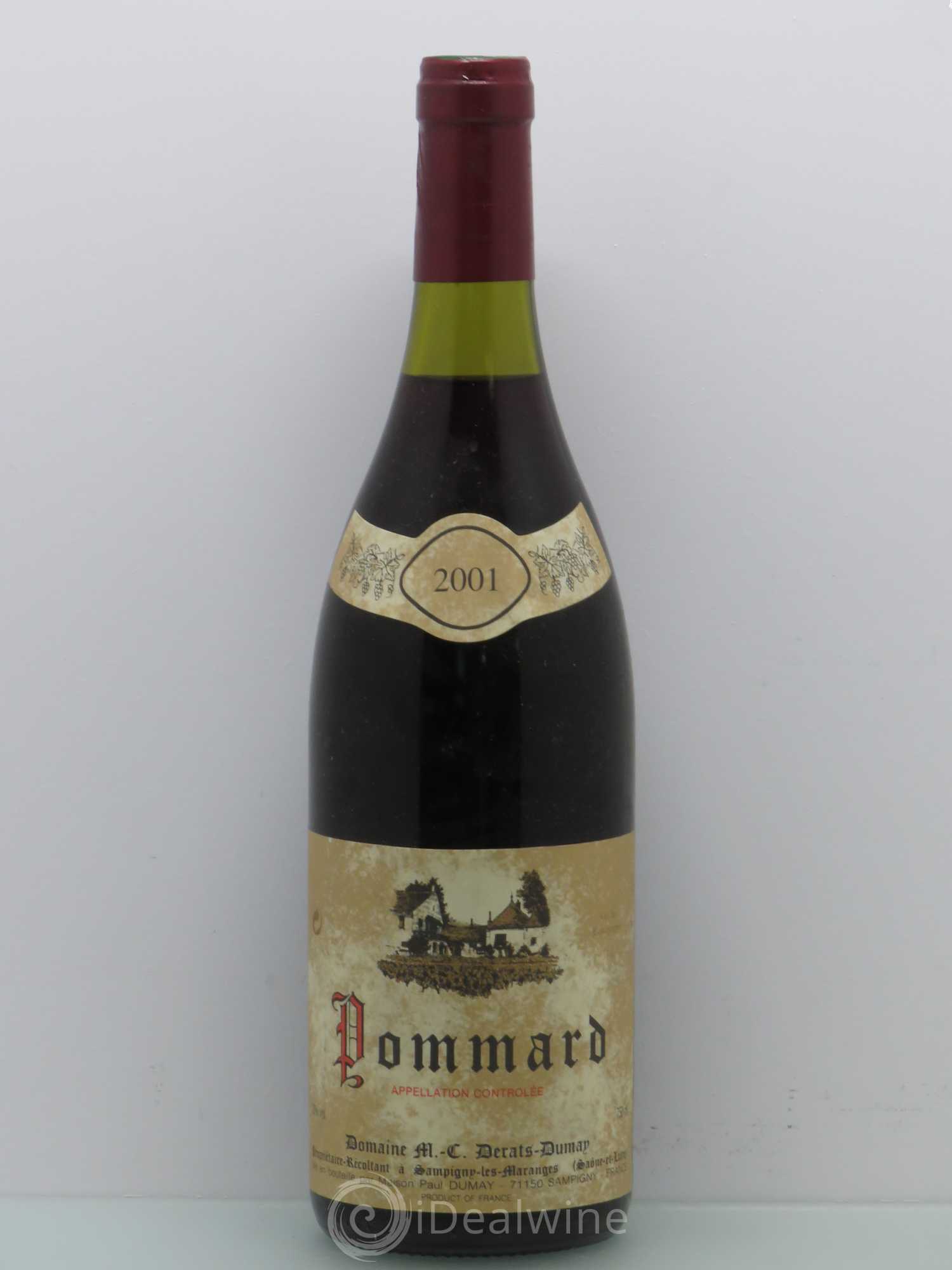Pommard Dumay 2001 - Posten von 1 Flasche - 0