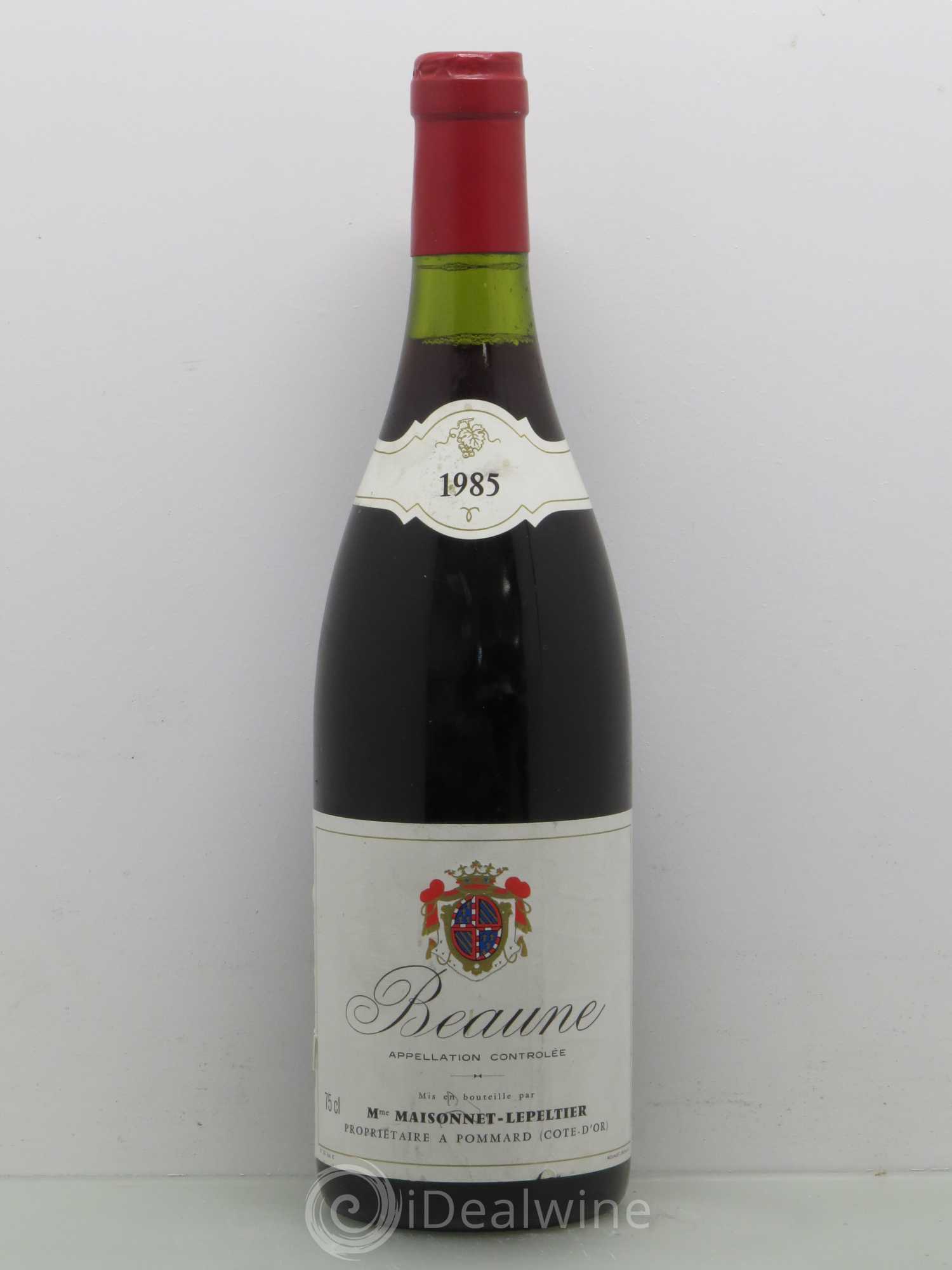 Beaune Maisonnet-Lepeltier (sans prix de réserve) 1985 - Posten von 1 Flasche - 0