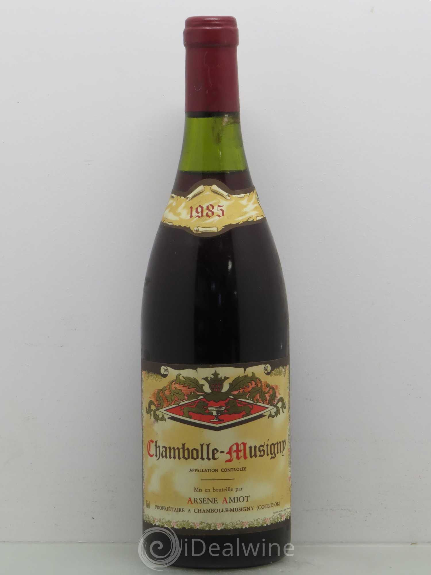 Chambolle-Musigny Arsene Amiot 1985 - Lot de 1 bouteille - 0