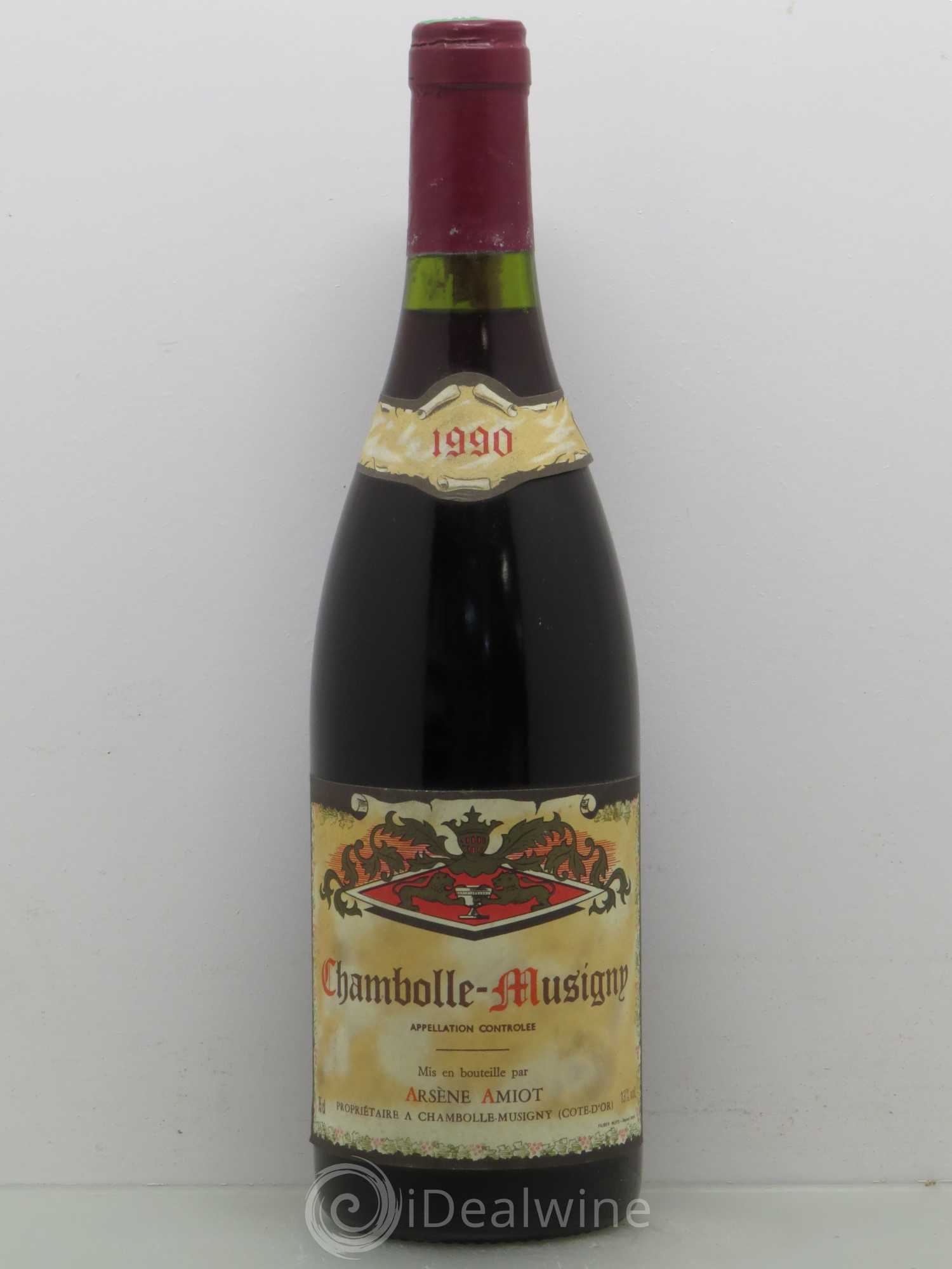 Chambolle-Musigny Arsene Amiot 1990 - Lot de 1 bouteille - 0