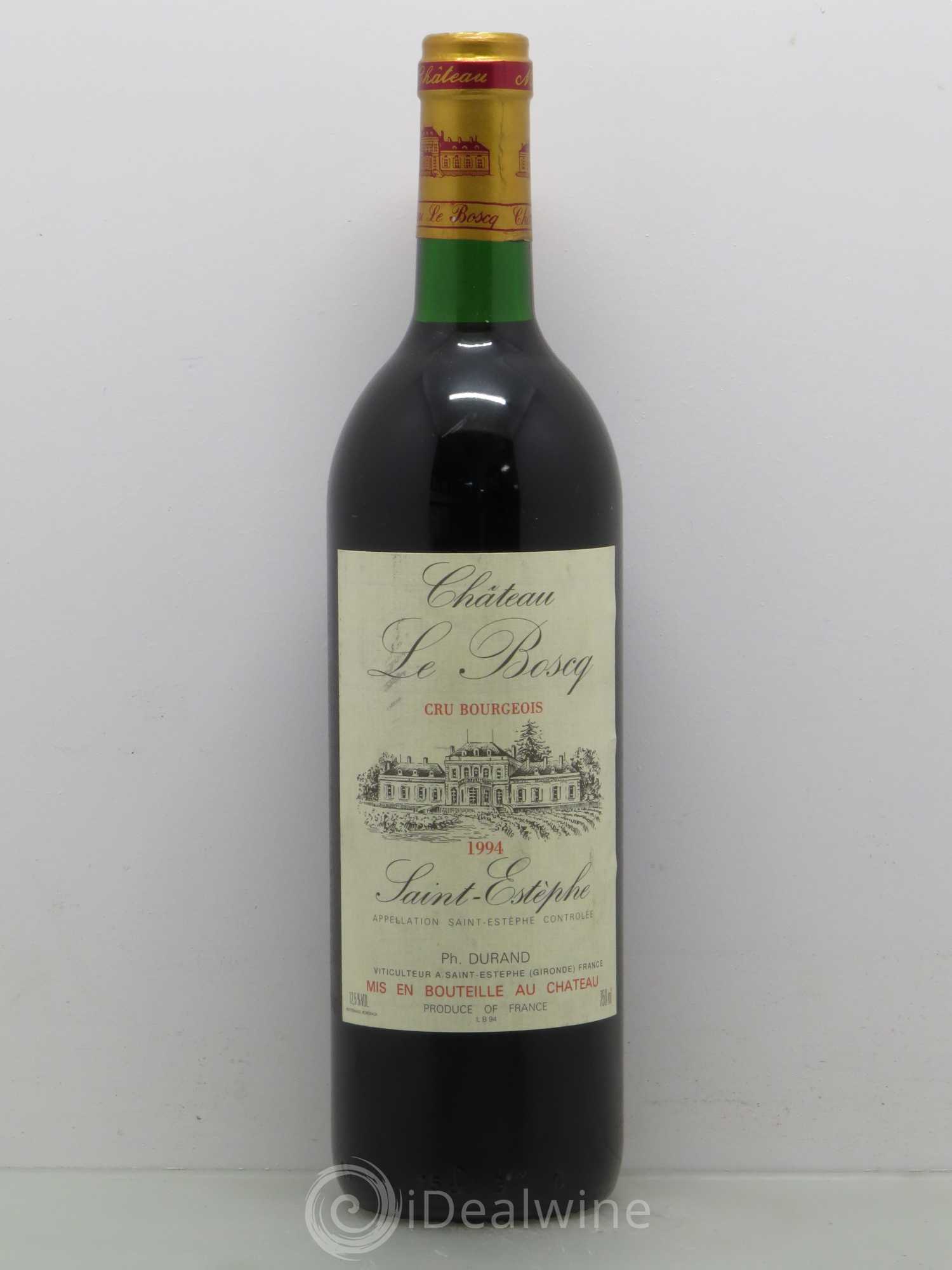 Château le Boscq Cru Bourgeois (sans prix de réserve) 1994 - Lot de 1 bouteille - 0