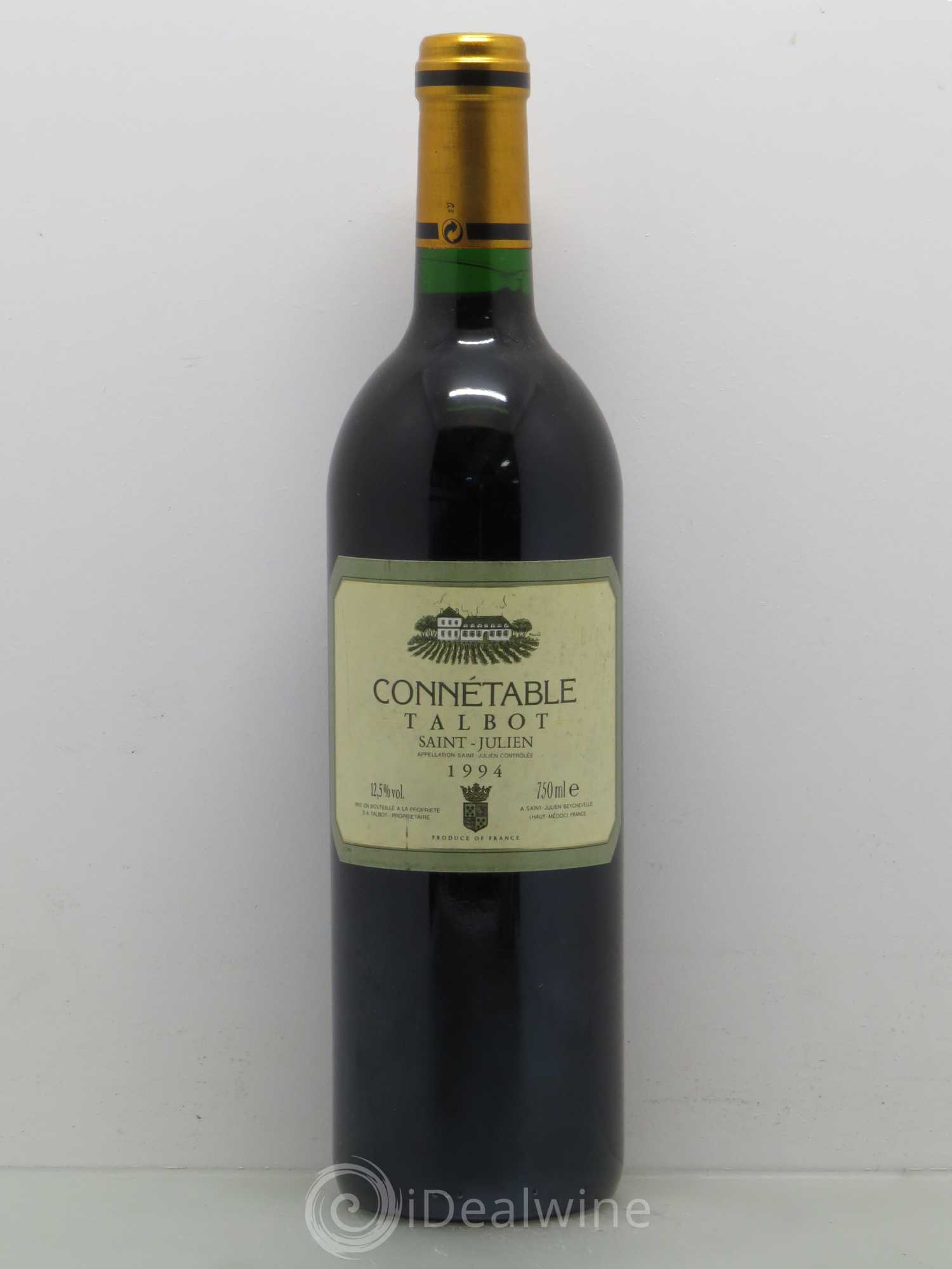 Connétable de Talbot Second Vin 1994 - Lot de 1 bouteille - 0