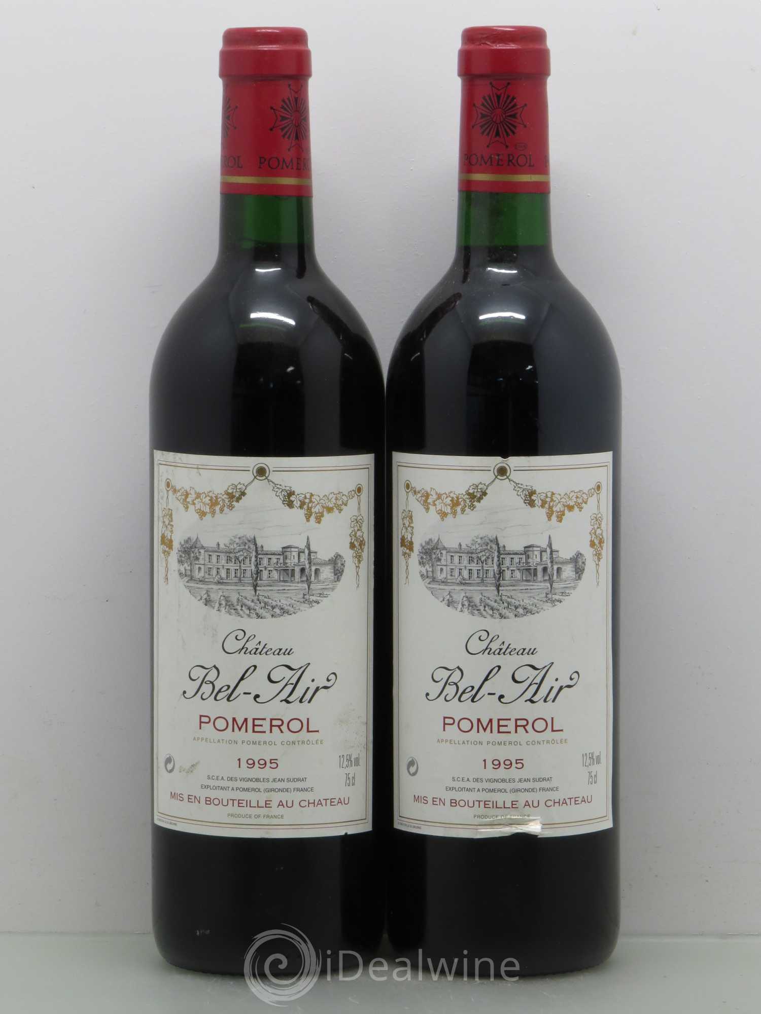 Château Bel Air 1995 - Lot de 2 bouteilles - 0