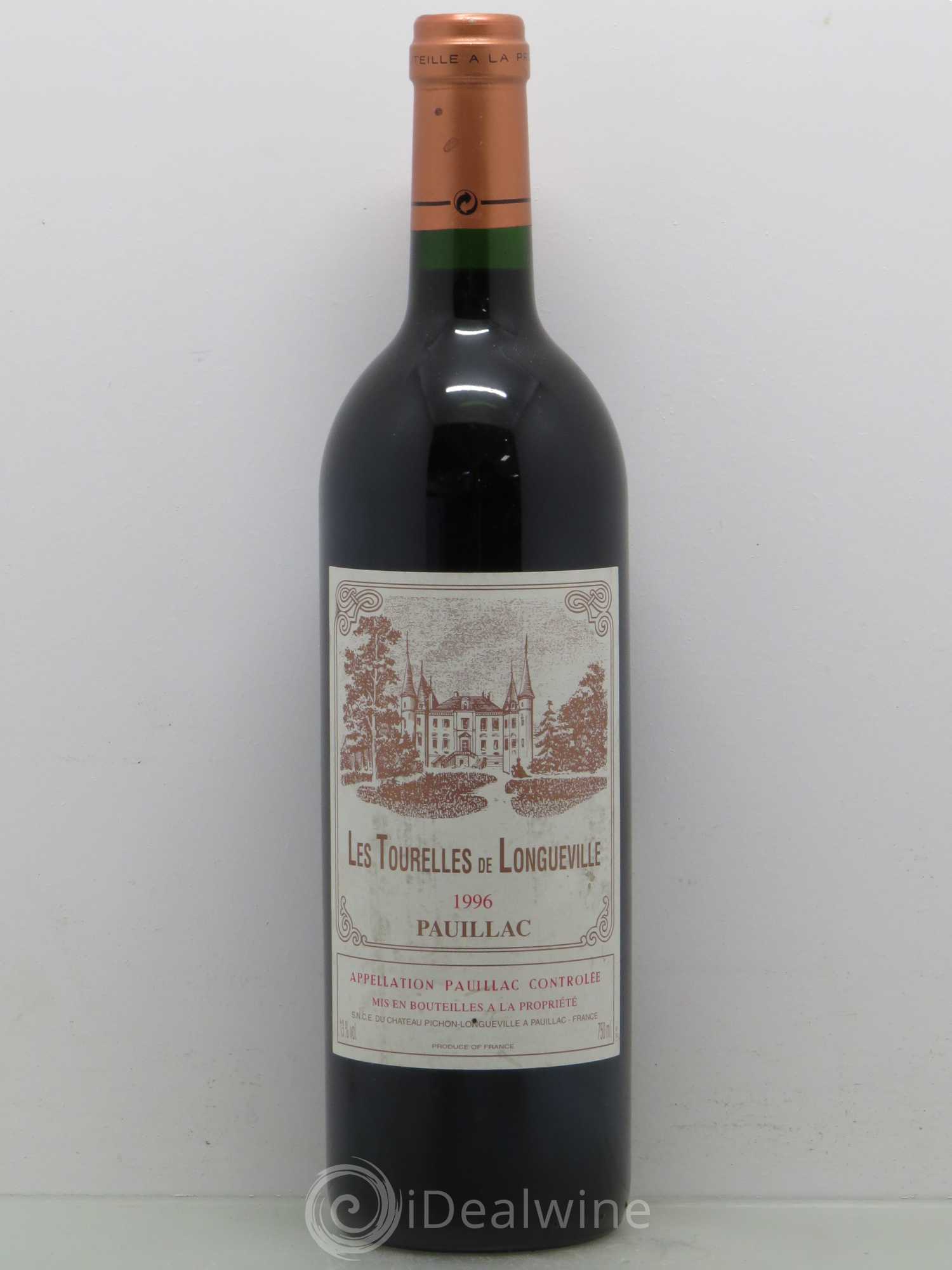 Les Tourelles de Longueville Second Vin 1996 - Lot de 1 bouteille - 0