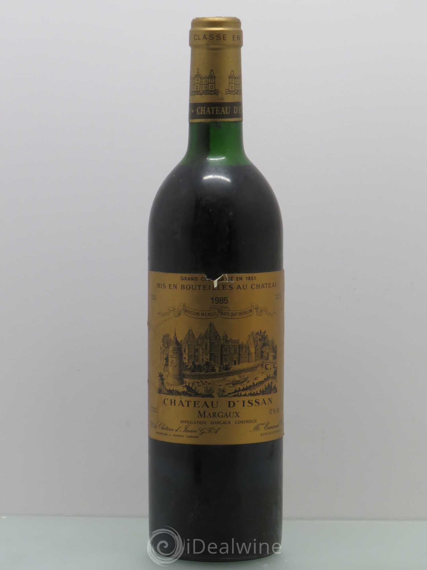 Château d'Issan 3ème Grand Cru Classé 1985 - Lot de 1 bouteille - 0