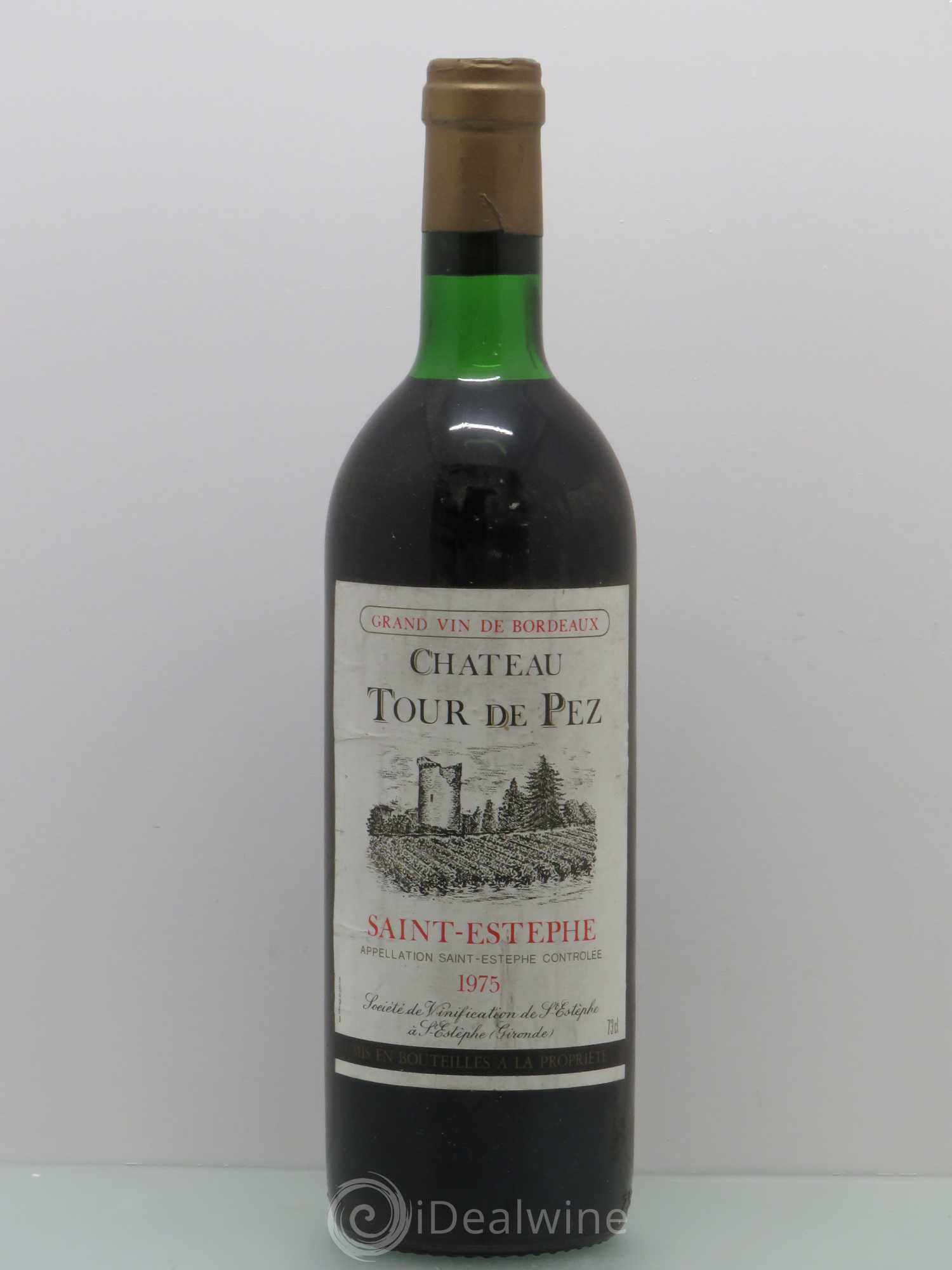 Château Tour de Pez Cru Bourgeois 1975 - Lot de 1 bouteille - 0