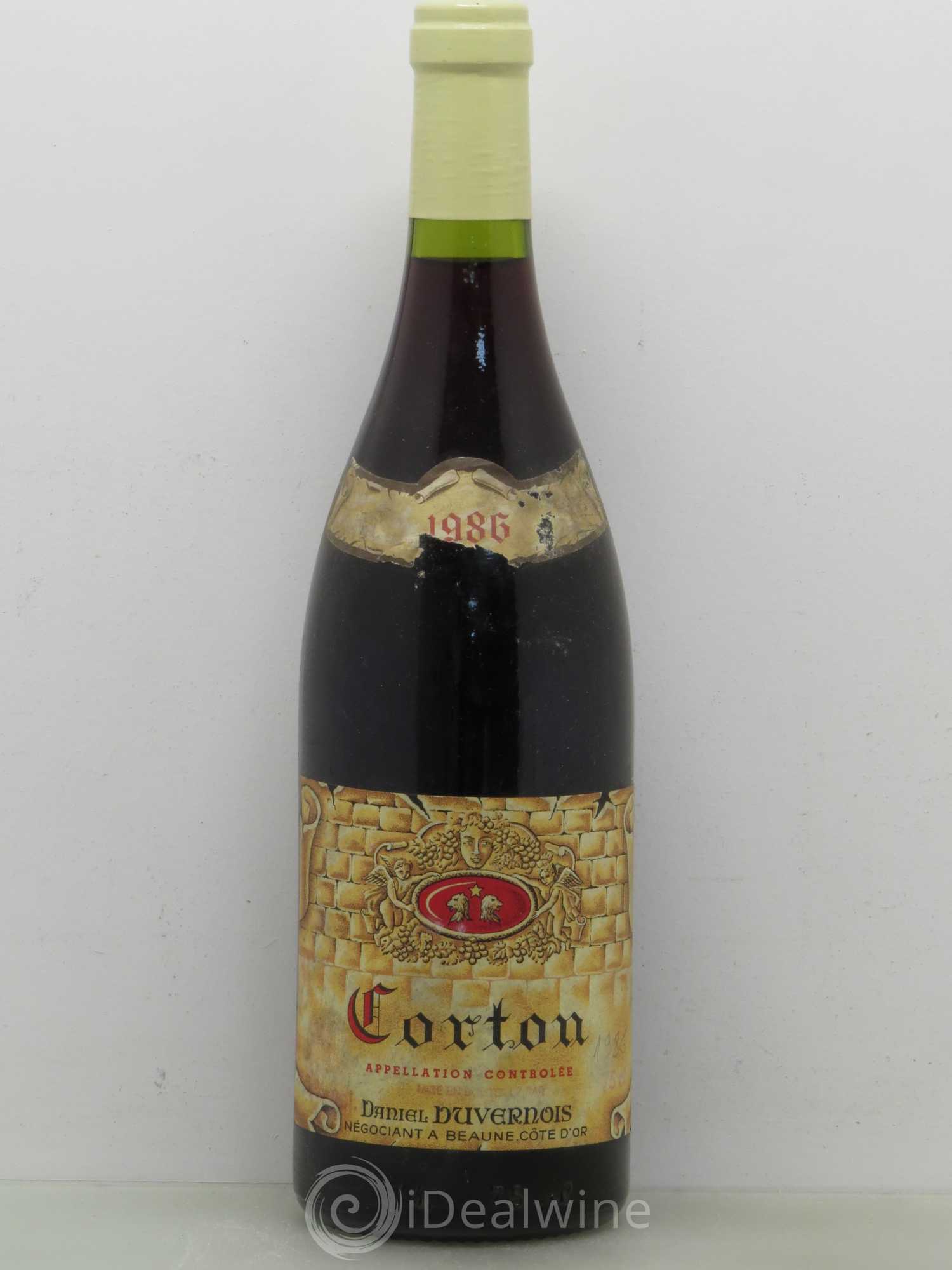 Corton Grand Cru Duvernois 1986 - Posten von 1 Flasche - 0