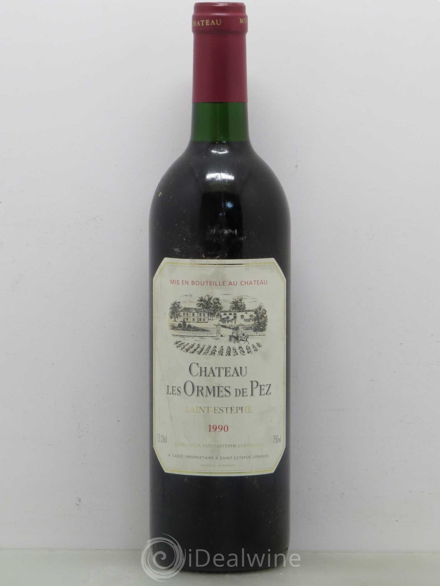 Château les Ormes de Pez 1990 - Lot de 1 bouteille - 0