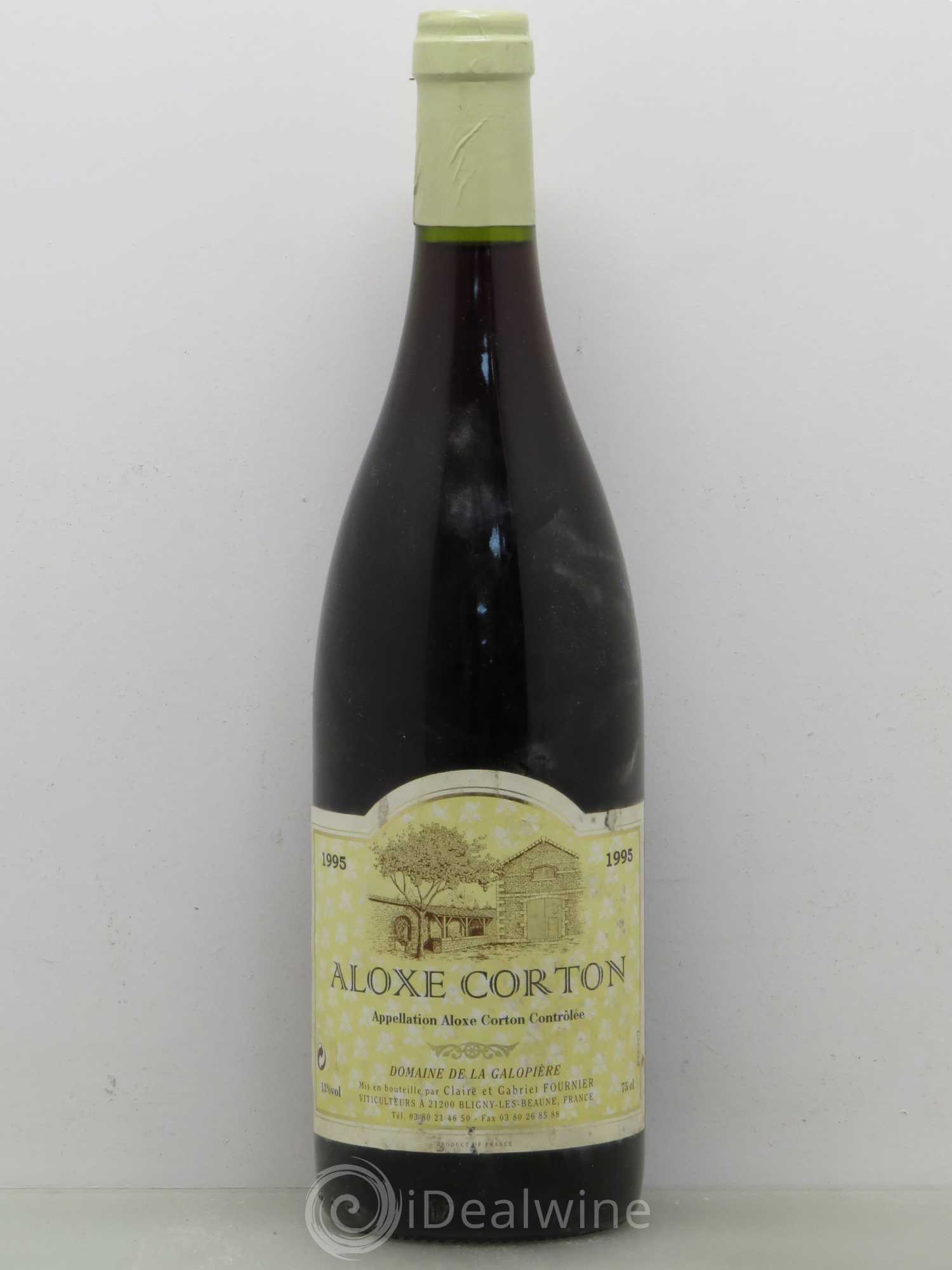 Aloxe-Corton Domaine De La Galopiere (sans prix de réserve) (sans prix de réserve) 1995 - Posten von 1 Flasche - 0