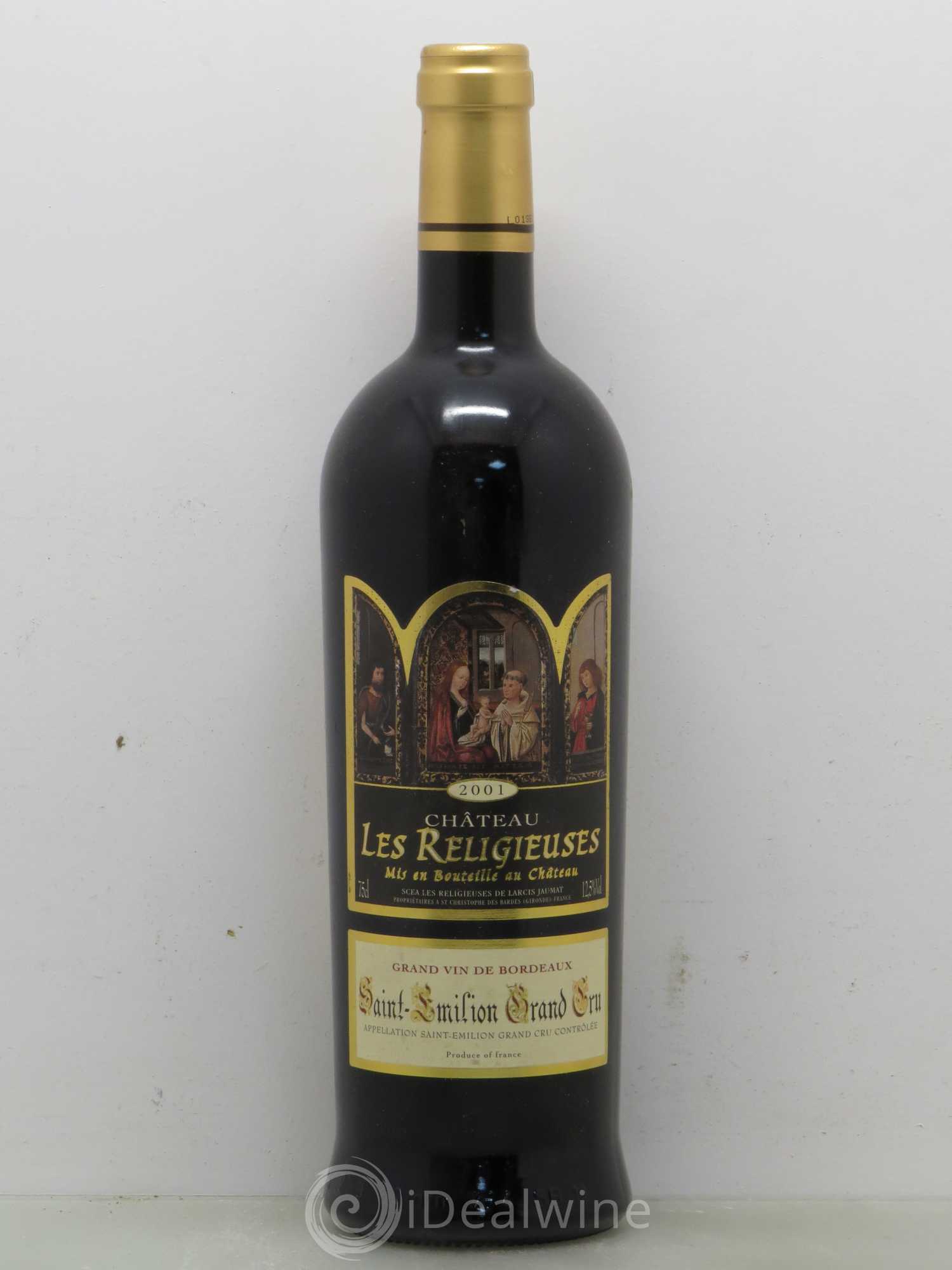 Saint-Émilion Château les religieuses (sans prix de réserve) 2001 - Posten von 1 Flasche - 0
