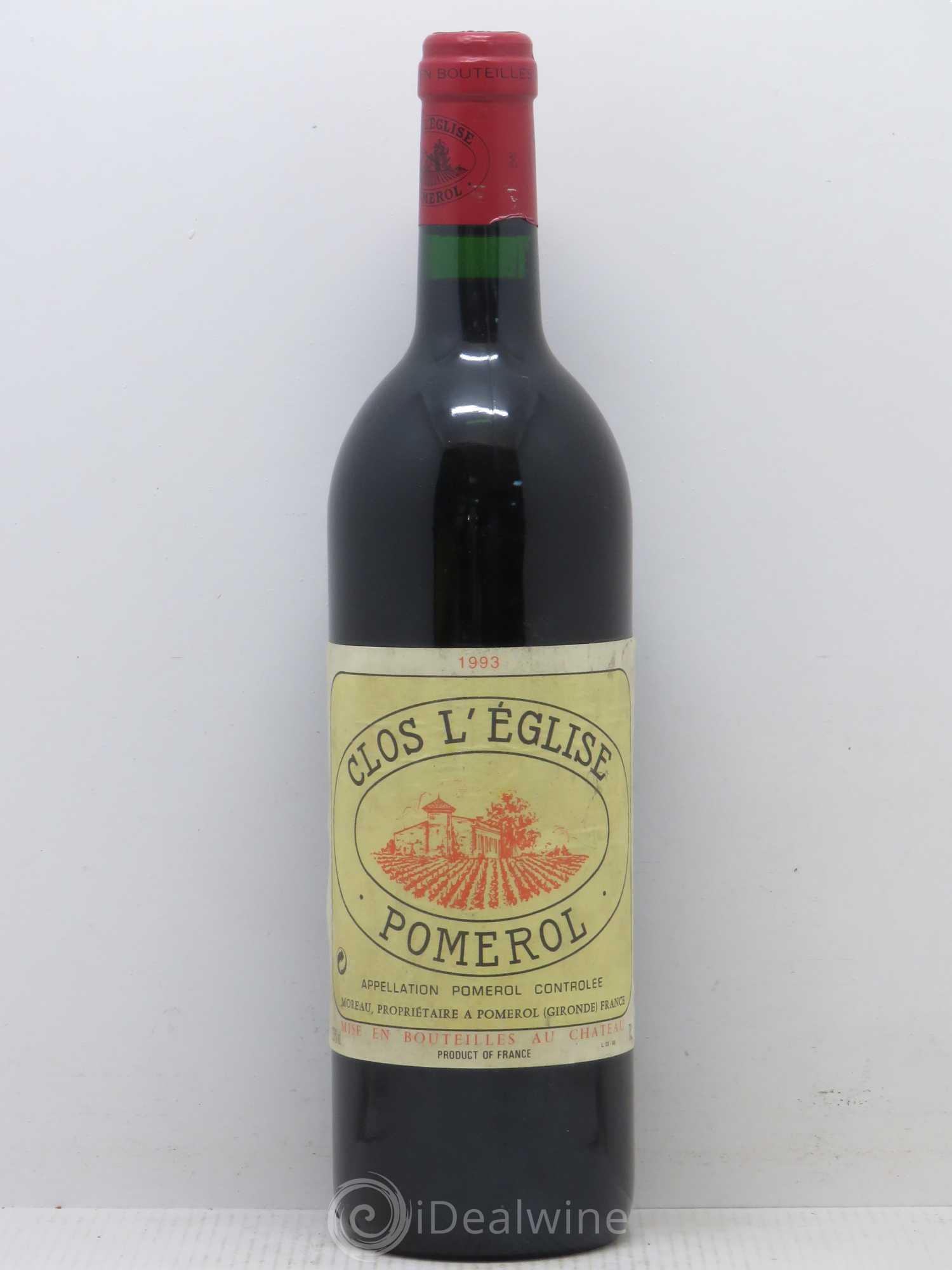 Clos l'Eglise 1993 - Lot de 1 bouteille - 0