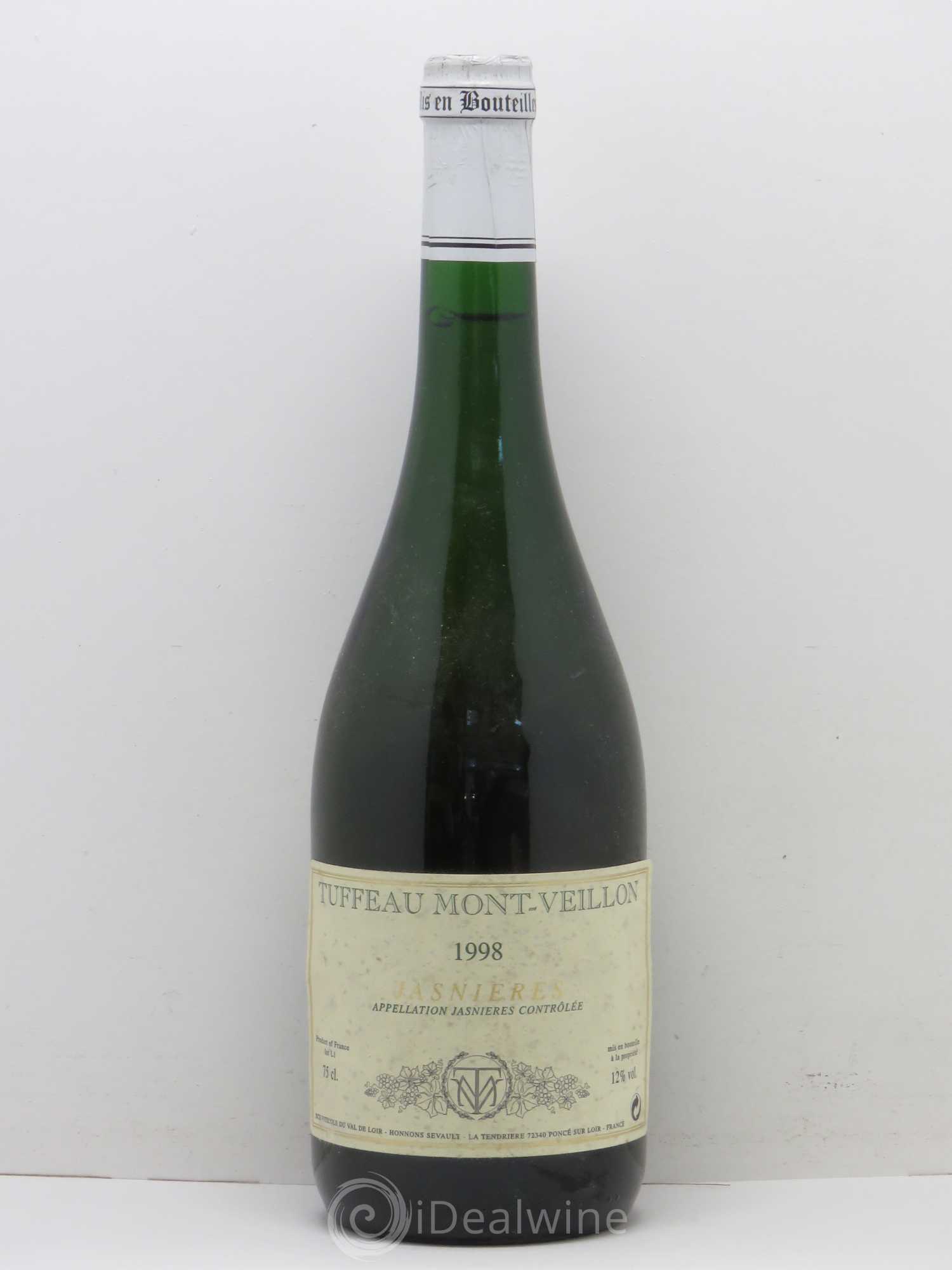 Jasnières Tuffeau Mont Veillon 1998 - Posten von 1 Flasche - 0