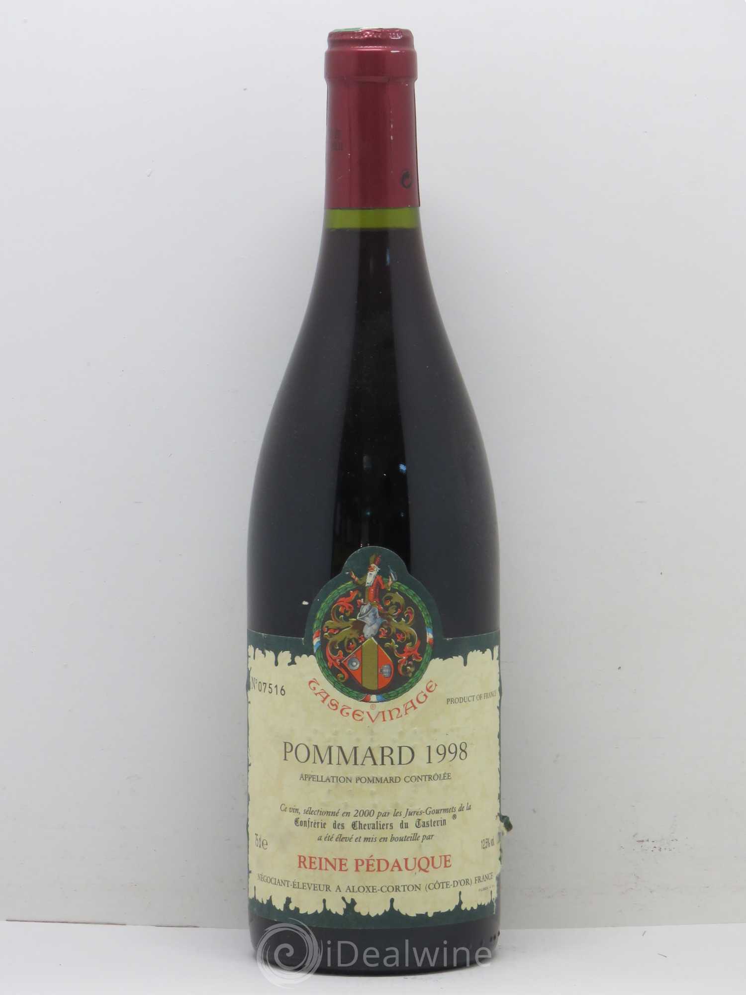 Pommard Reine Pédauque Tastevinage 1998 - Posten von 1 Flasche - 0