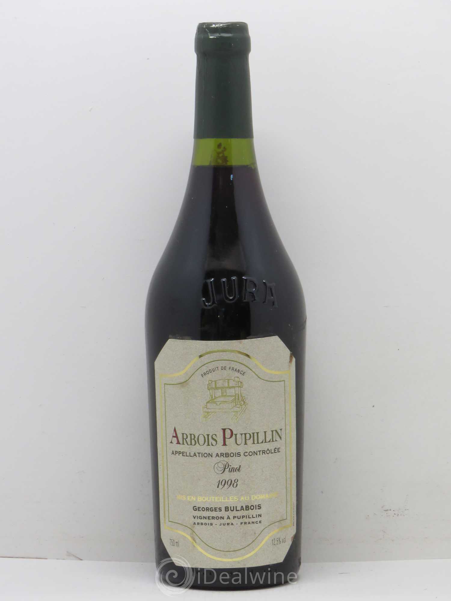 Arbois Pupillin Pinot Bulabois 1998 - Posten von 1 Flasche - 0