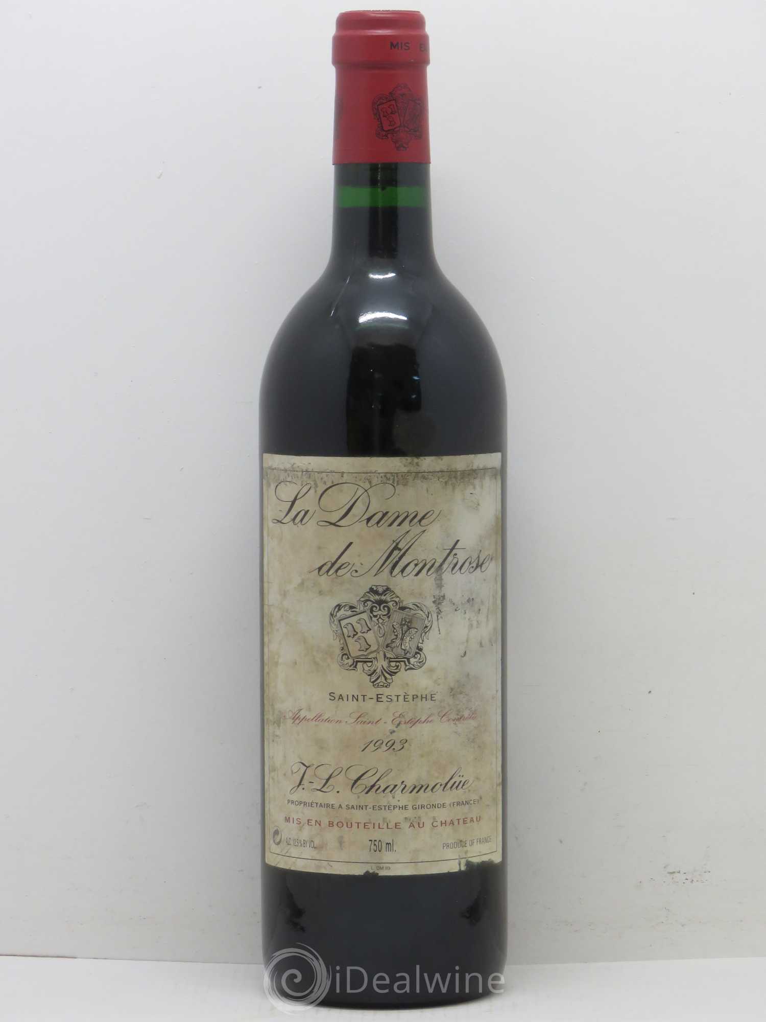 La Dame de Montrose Second Vin 1993 - Lot de 1 bouteille - 0