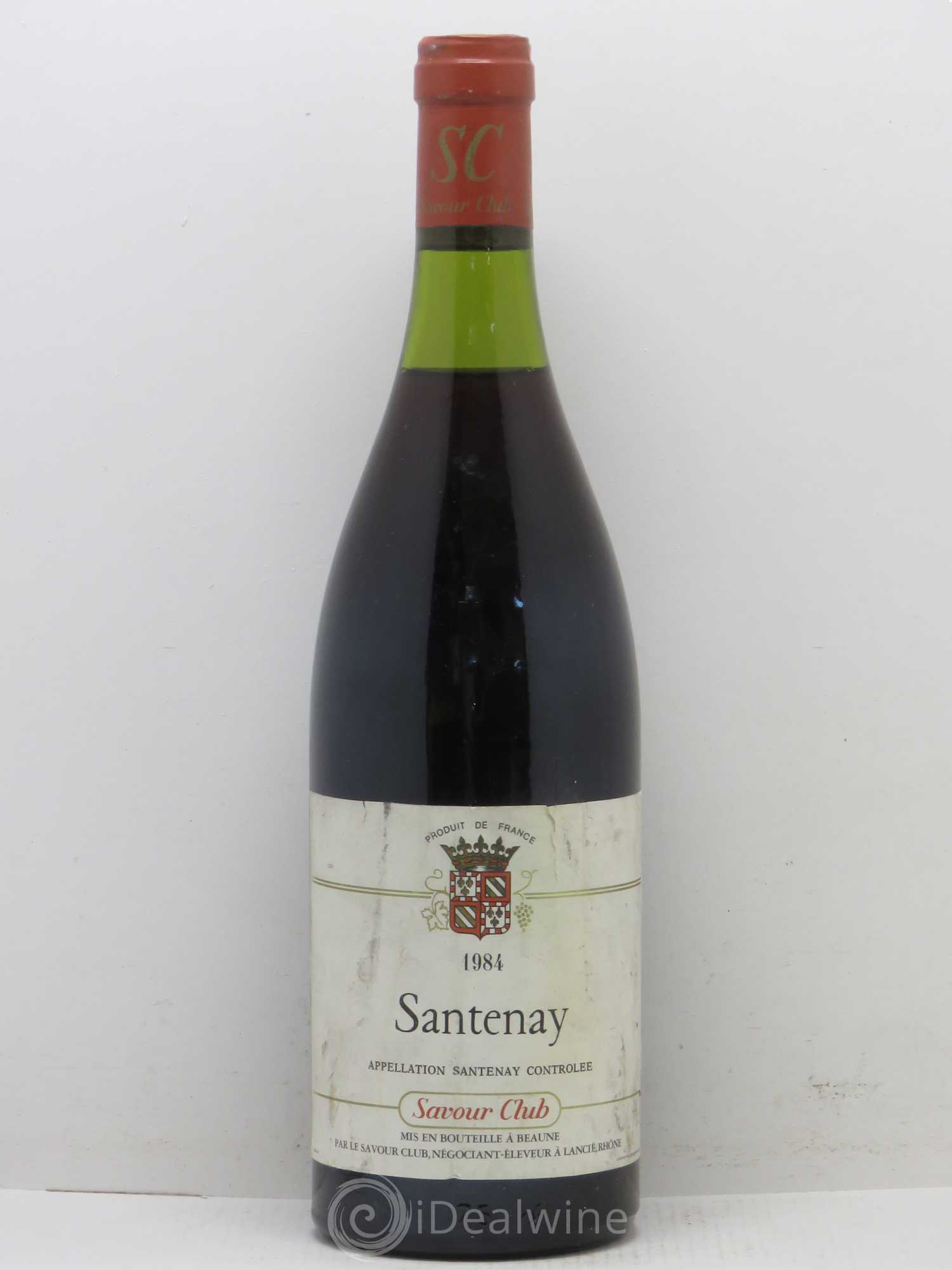 Santenay Savour Club (sans prix de réserve) 1984 - Posten von 1 Flasche - 0