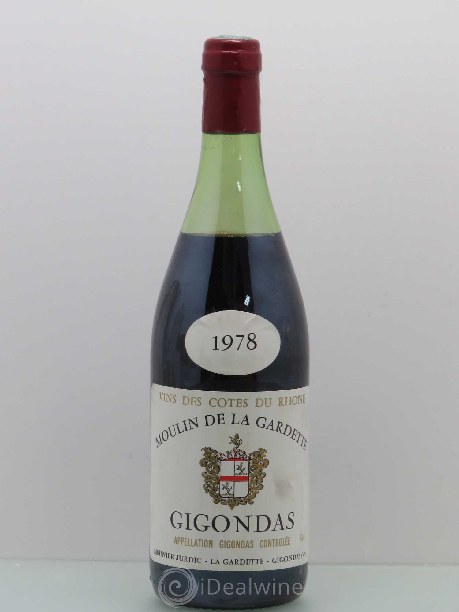 Gigondas Moulin De La Gardette 1978 - Lot de 1 bouteille - 0