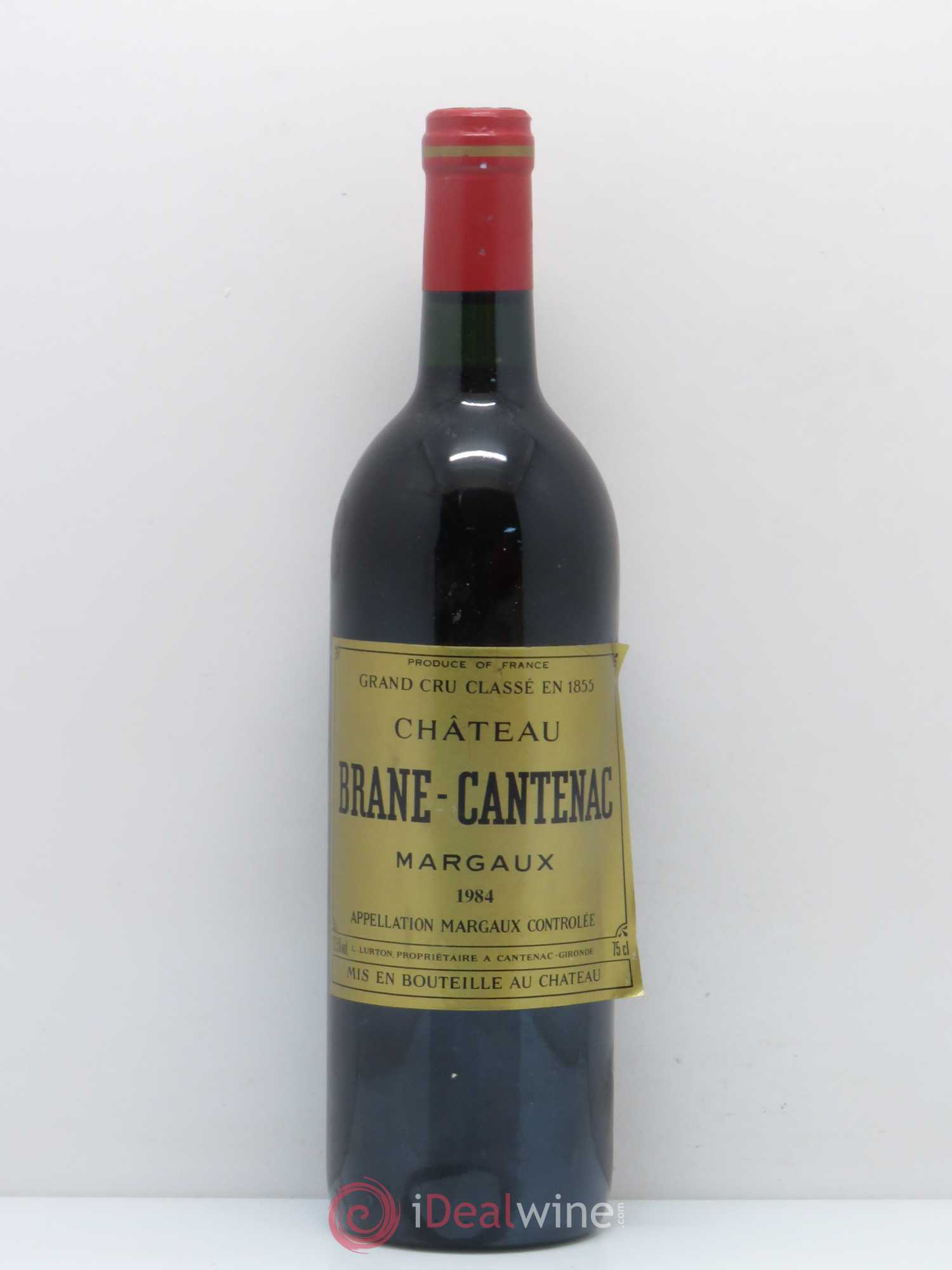 Château Brane Cantenac 2ème Grand Cru Classé 1984 - Lot de 1 bouteille - 0