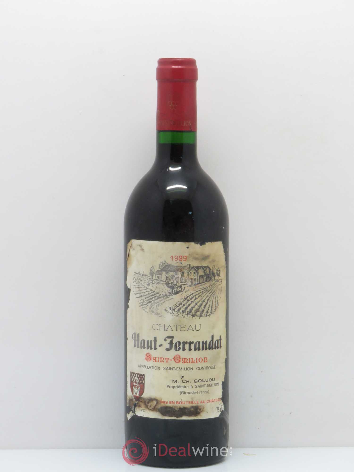 Château Haut Ferrand Haut Ferrandat 1989 - Lot de 1 bouteille - 0