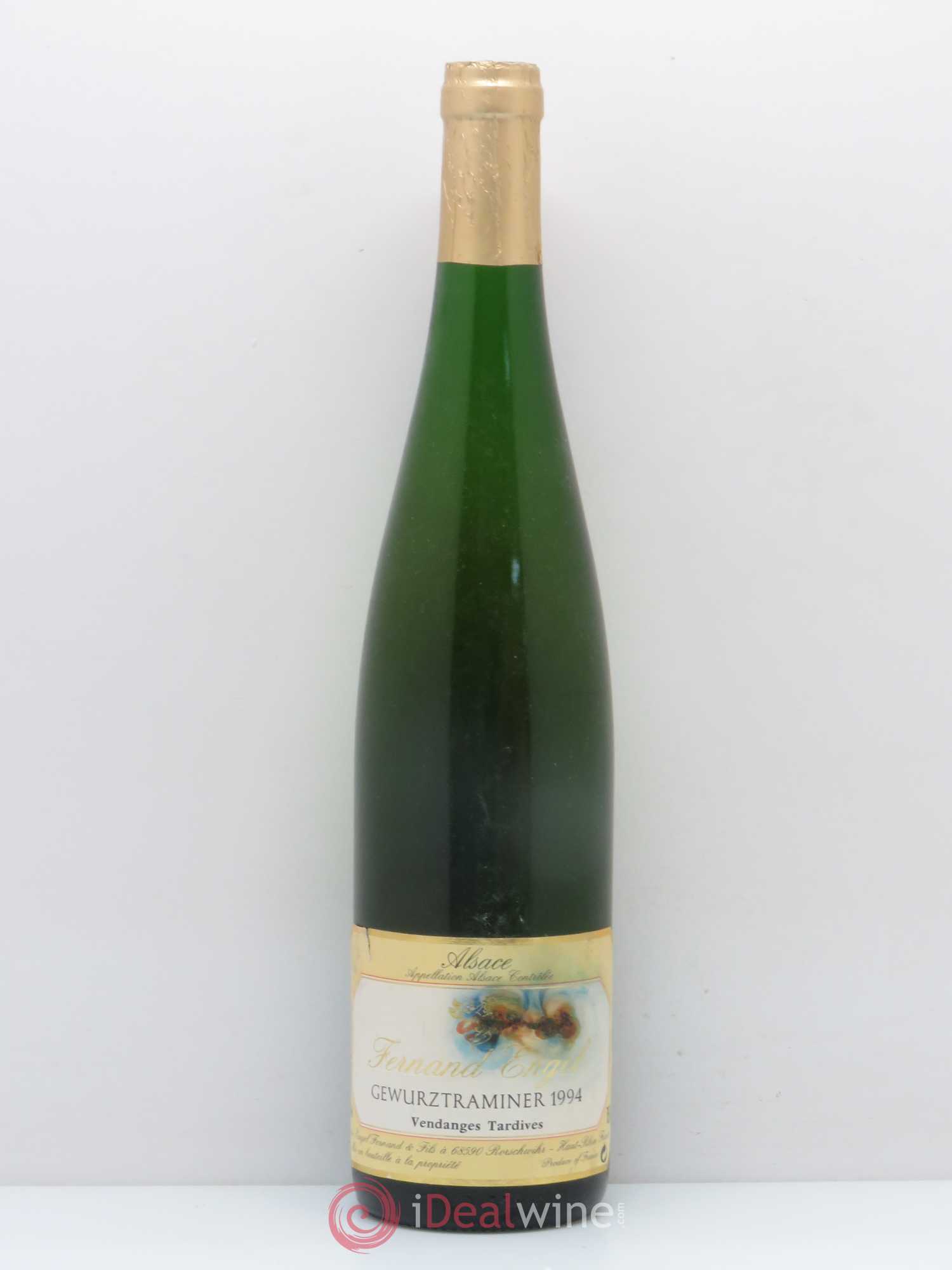 Gewurztraminer Vendanges Tardives Domaine Fernand Engel 1994 - Posten von 1 Flasche - 0