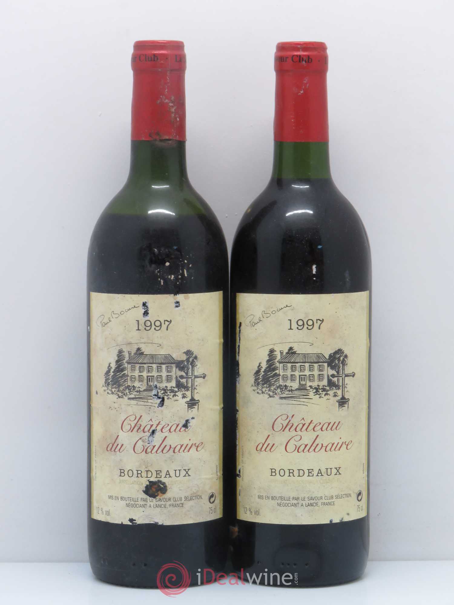 Bordeaux Château du Calvaire (sans prix de réserve) 1997 - Lot de 2 bouteilles - 0