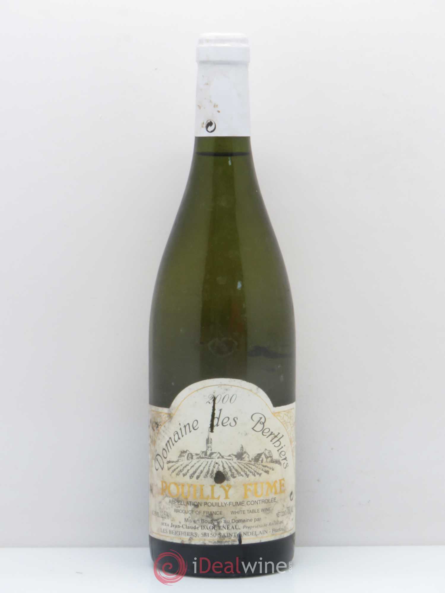 Pouilly-Fumé JC Dagueneau Domaine des Berthiers 2000 - Posten von 1 Flasche - 0