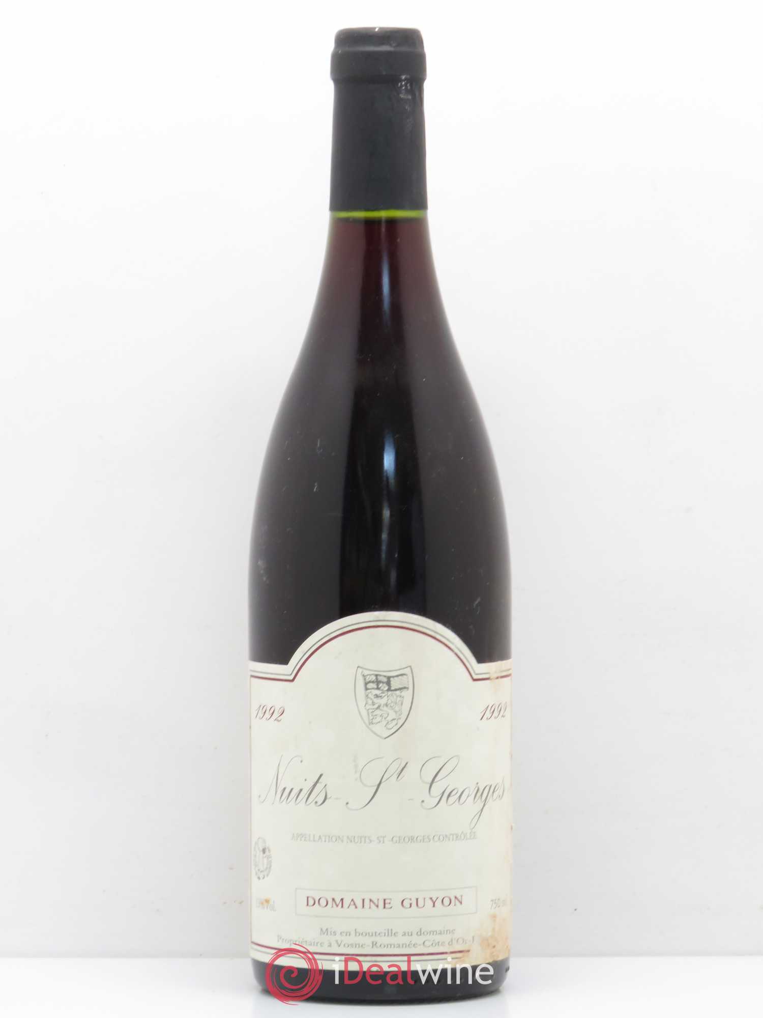 Nuits-Saint-Georges Domaine Guyon 1992 - Posten von 1 Flasche - 0