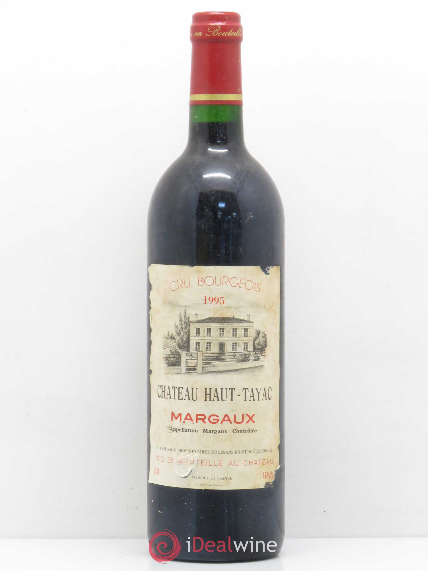 Château Haut-Tayac (sans prix de réserve) 1995 - Lot de 1 bouteille - 0